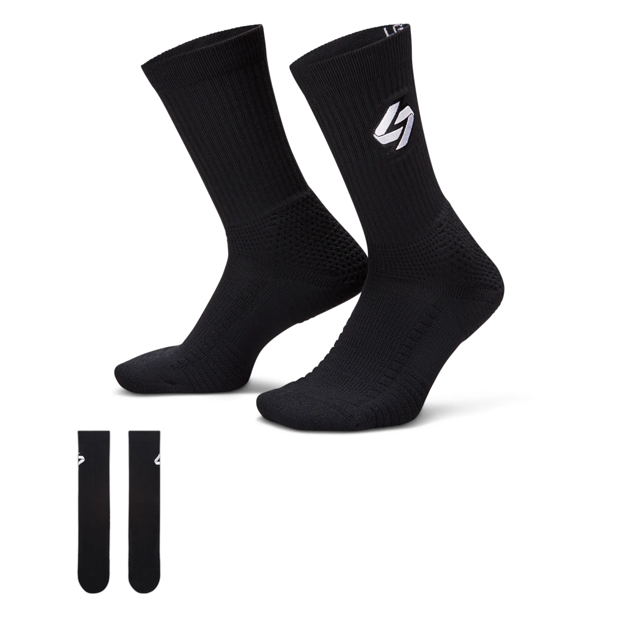 Nike Luka Elite Cushioned Crew Socks - Black