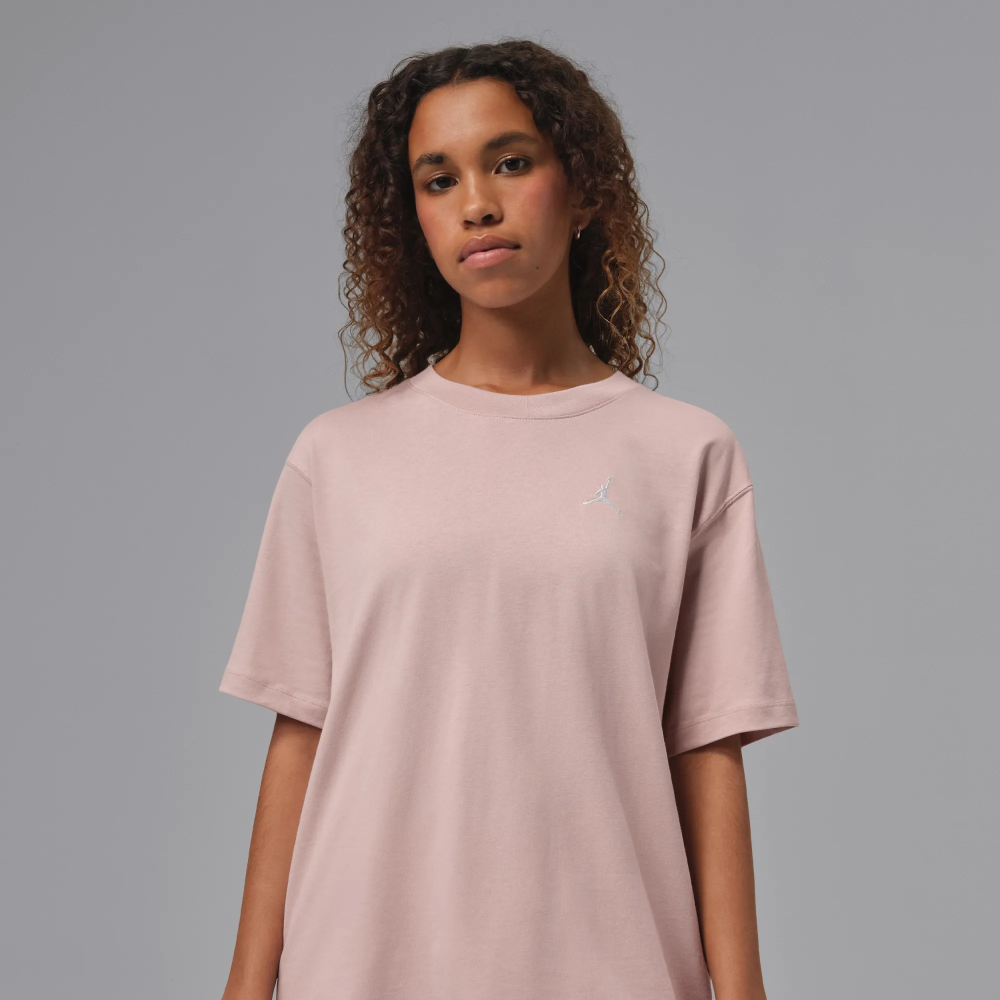 Nike Jordan Essentials Women's Top - Pink - Cotton