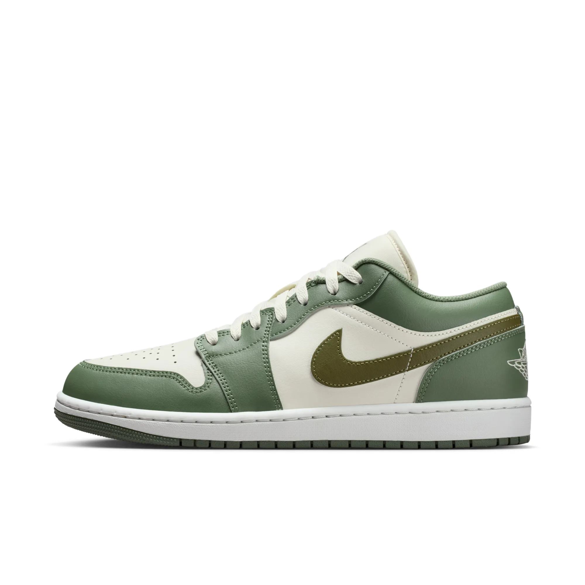 Nike Air Jordan 1 Low Men's Shoes - Green