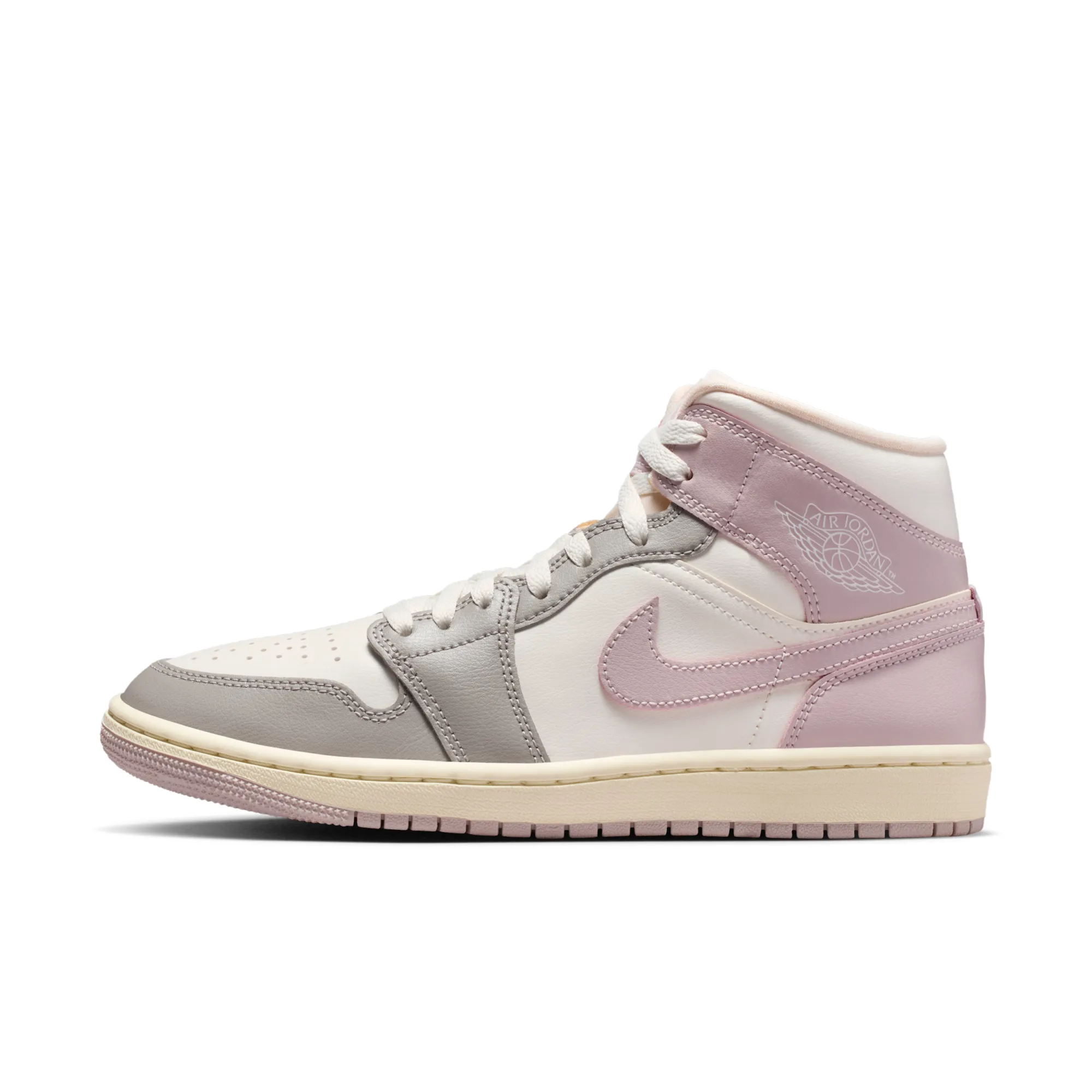 Nike Air Jordan 1 Mid Women's Shoes - White