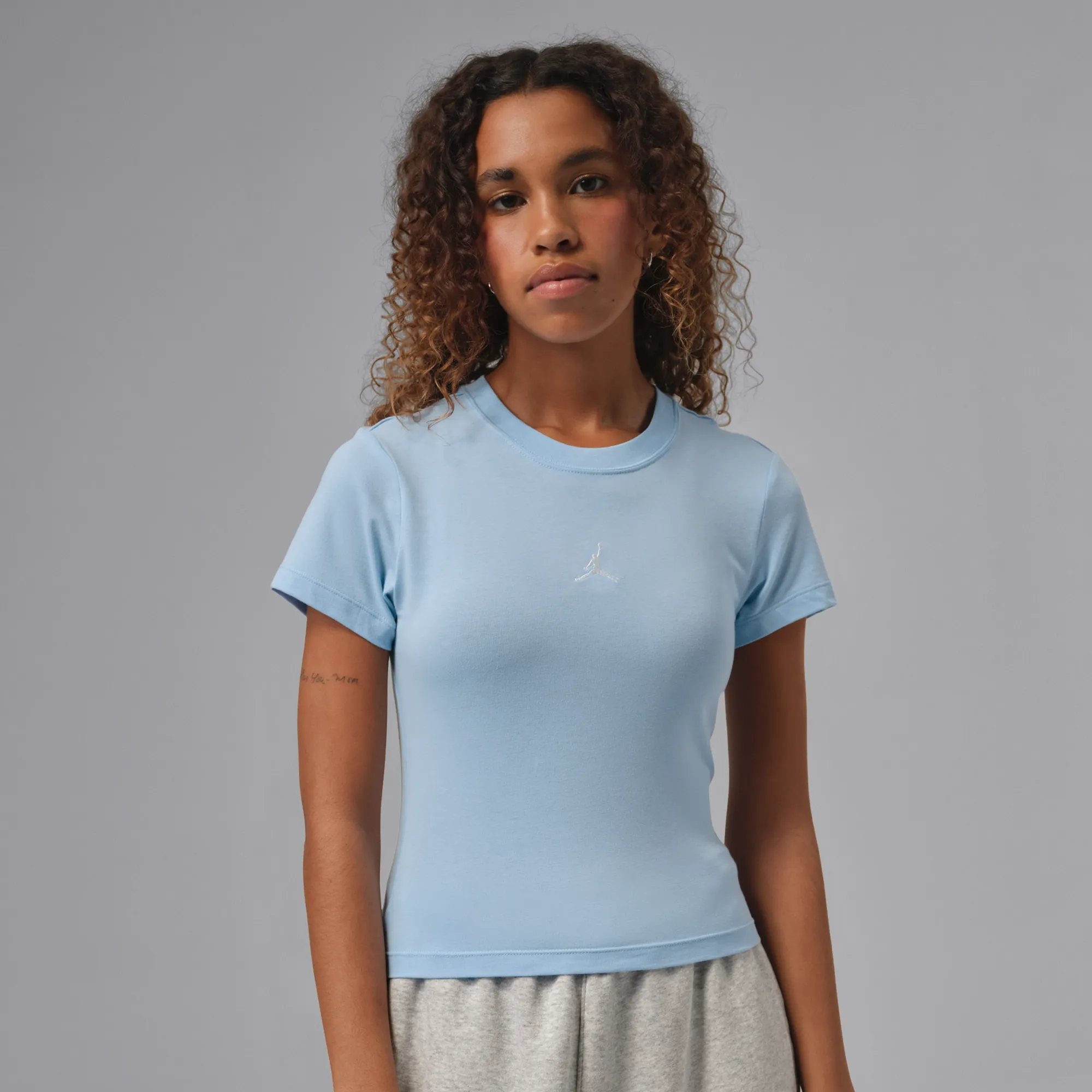 Nike Jordan Essentials Women's T-Shirt - Blue - Modal