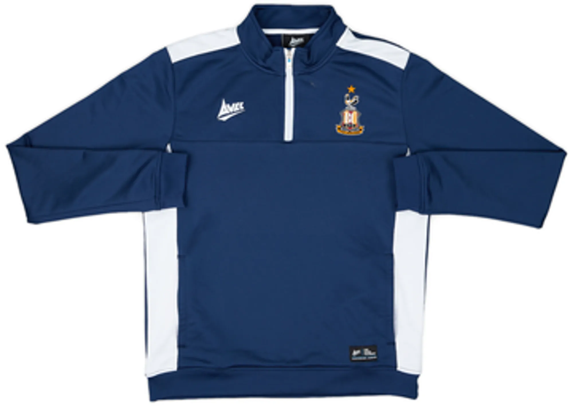 2019-20 Bradford City Avec 1/4 Zip Drill Top - 9/10 - (M)