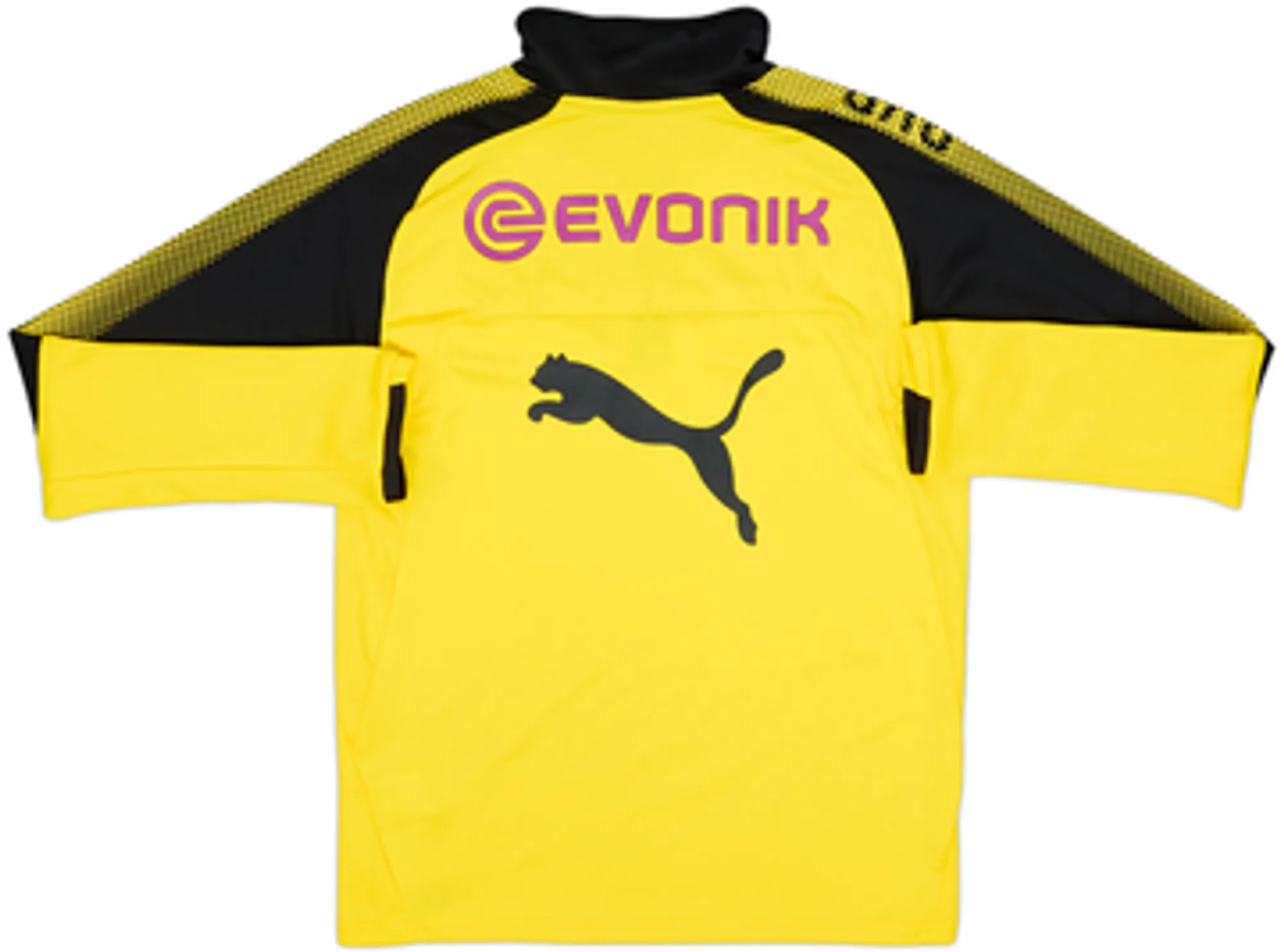 2017-18 Borussia Dortmund Puma 1/4 Zip Drill Top - 9/10 - (S)