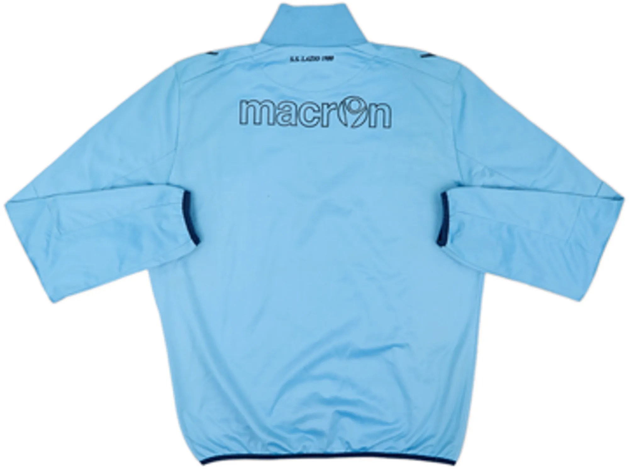 2012-13 Lazio Macron 1/4 Zip Drill Top - 7/10 - (M)