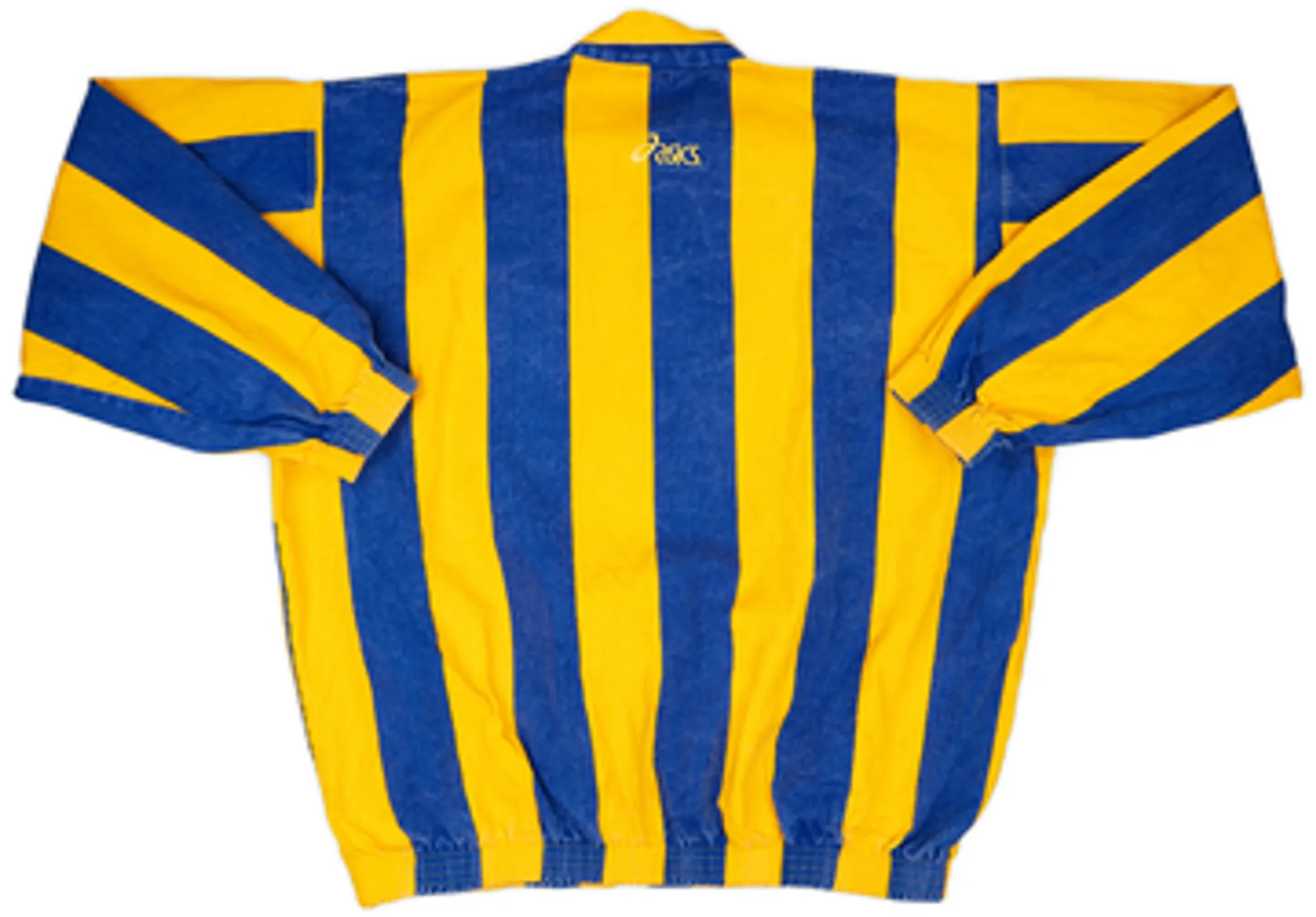 1993-94 Leeds United Asics Denim Drill Top - 8/10 - (XXL)