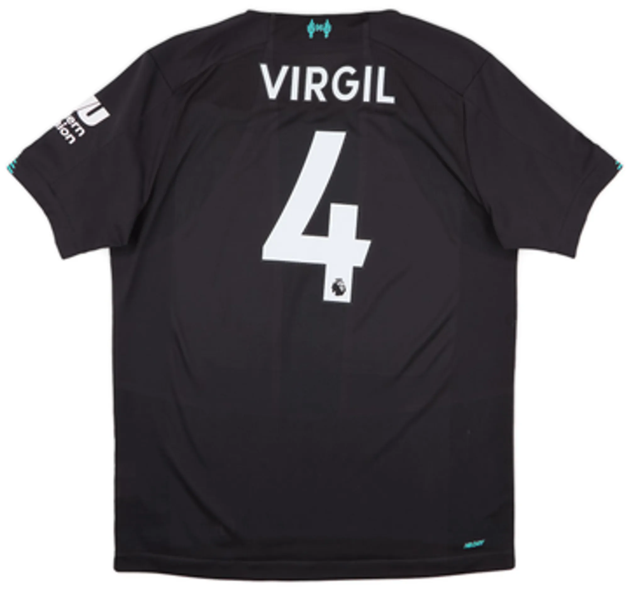 2019-20 Liverpool Third Shirt Virgil #4EL