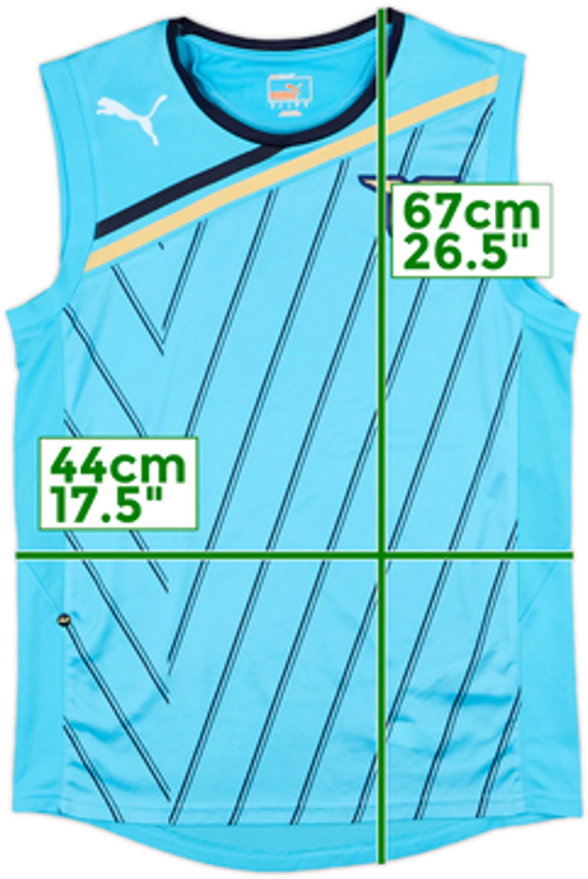 2011-12 Lazio Puma Training Vest - 9/10 - (S)