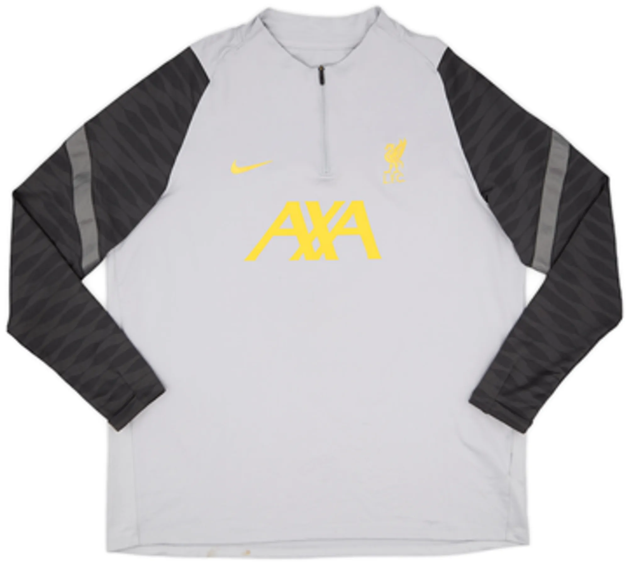 2021-22 Liverpool Nike 1/4 Zip Drill Top - 7/10 - (M)