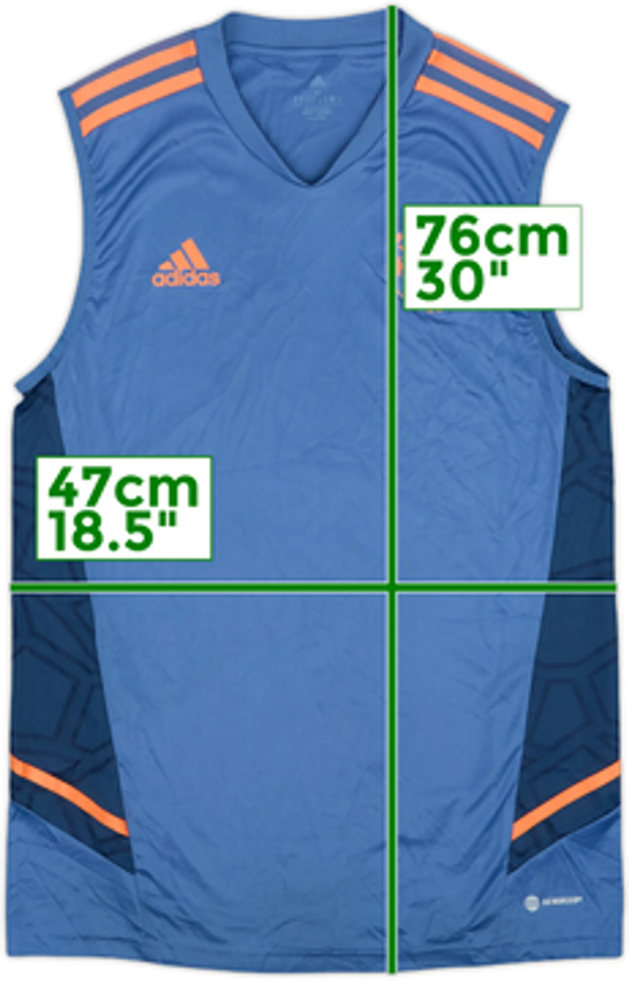 2022-23 Manchester United adidas Training Vest - 9/10 - (M)