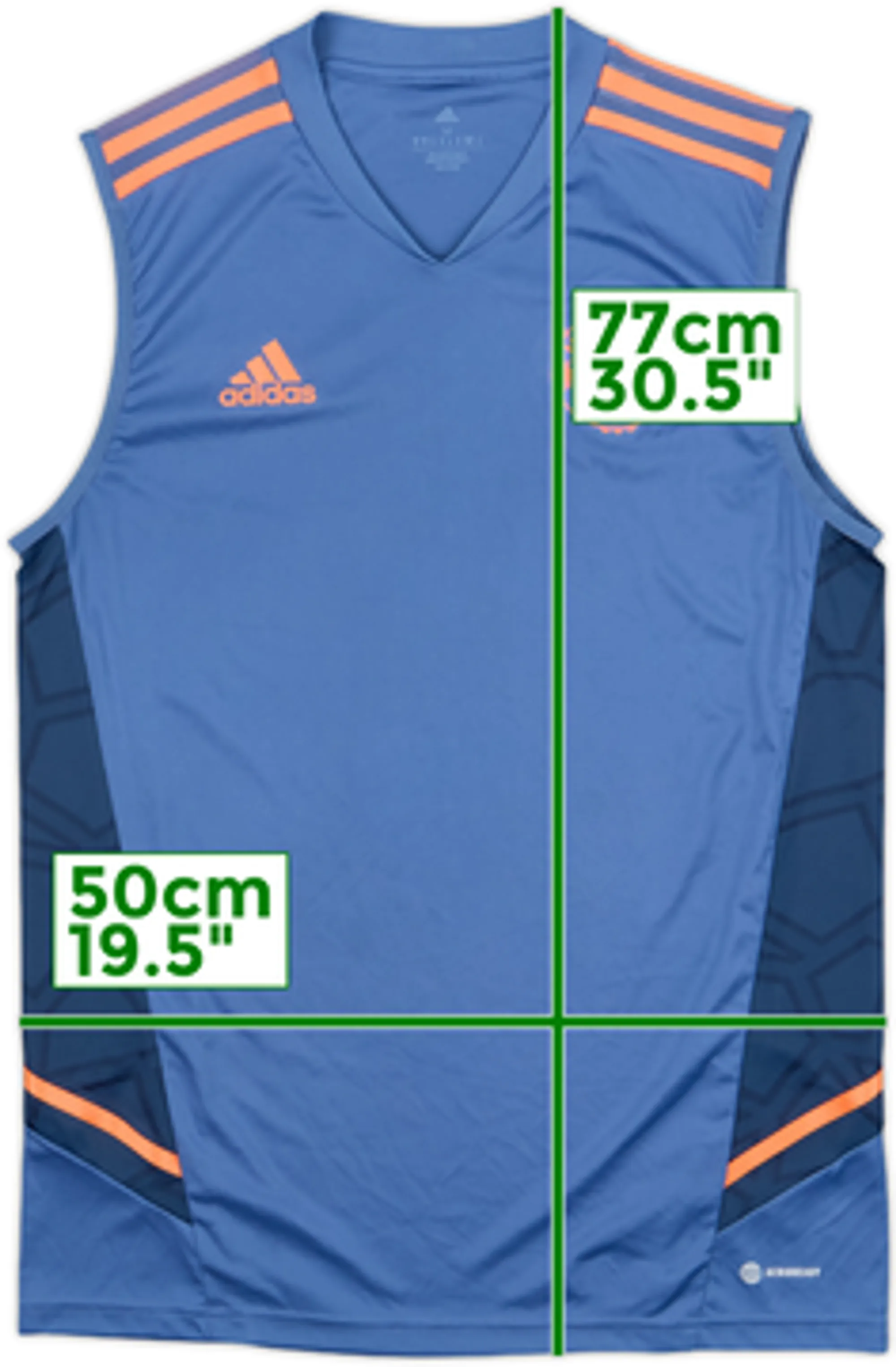 2022-23 Manchester United adidas Training Vest - 10/10 - (M)