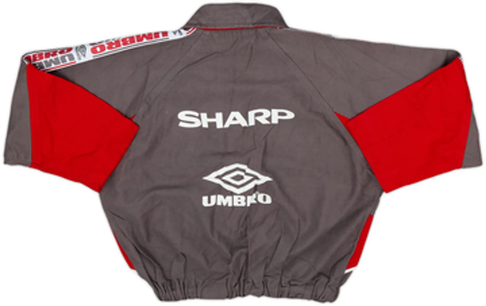 1994-95 Manchester United Umbro Drill Top - 10/10 - (S.Boys)