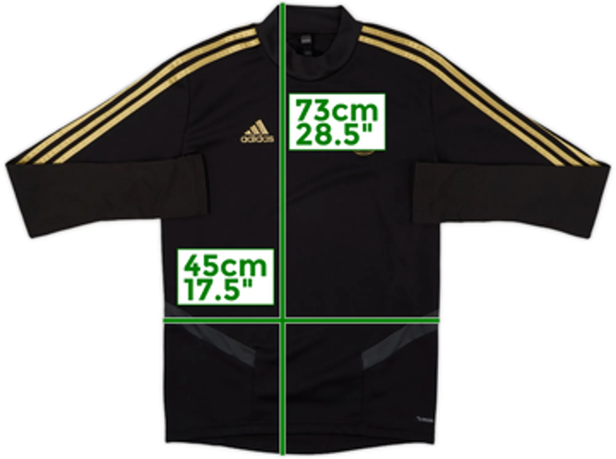 2019-20 Real Madrid adidas Drill Top - 7/10 - (S)