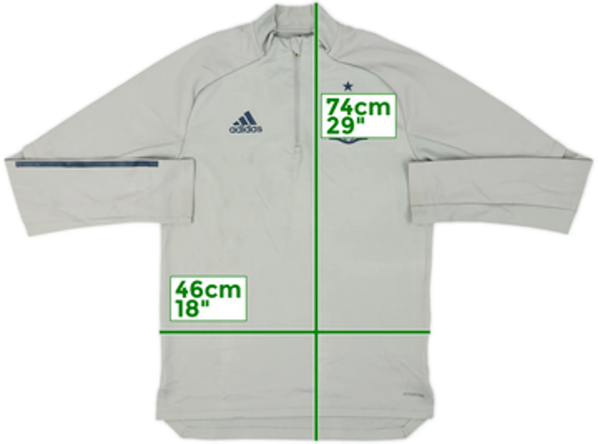 2019-20 Spain adidas 1/4 Zip Drill Top - 5/10 - (S)