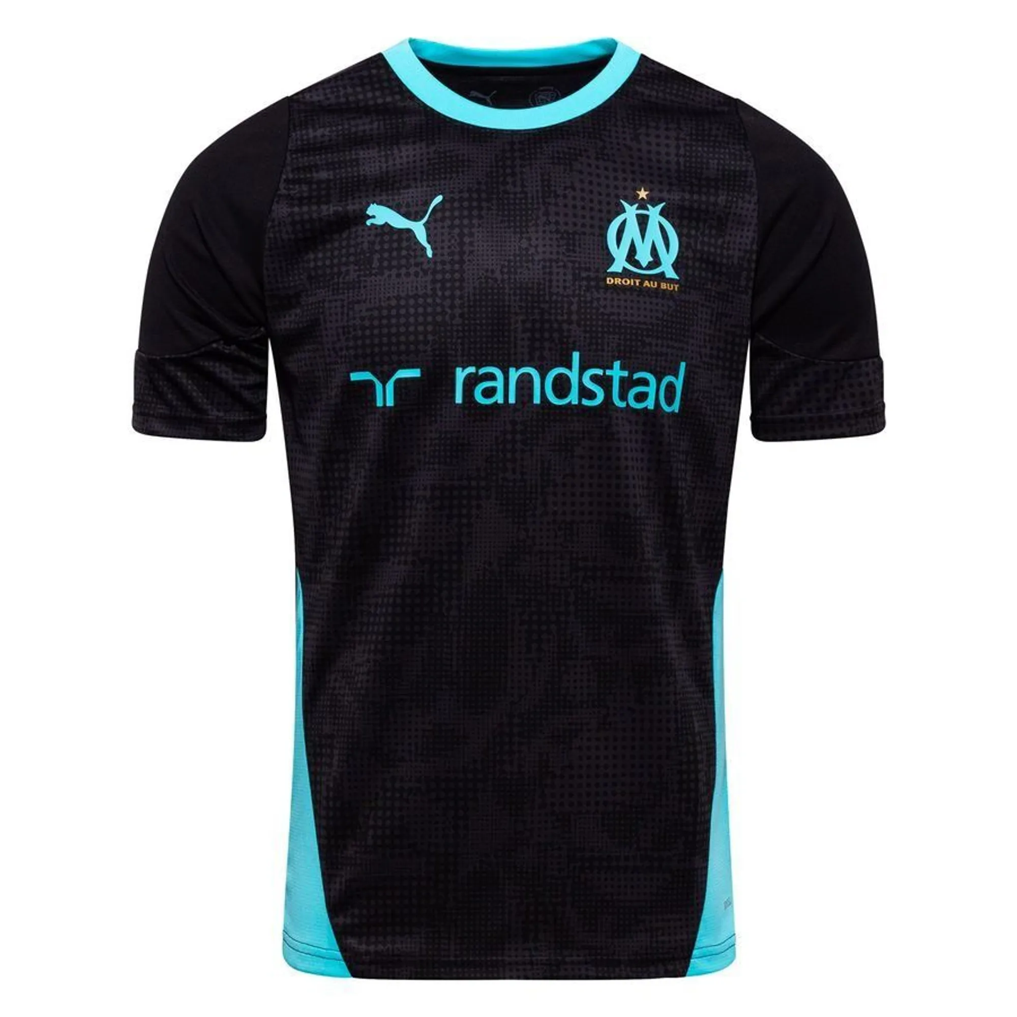 Marseille Training T-Shirt - ['Black']