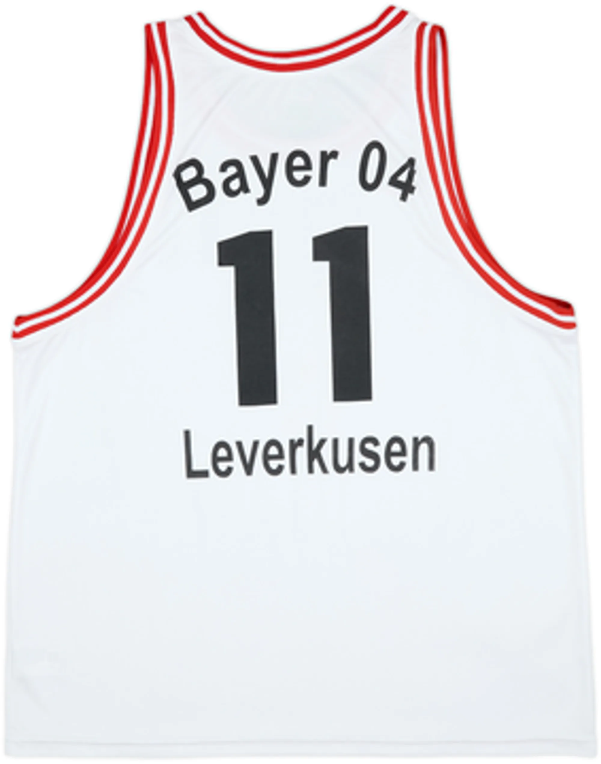 1998-99 Bayer Leverkusen Nike Basketball Jersey #11 - 8/10 - (XXL)