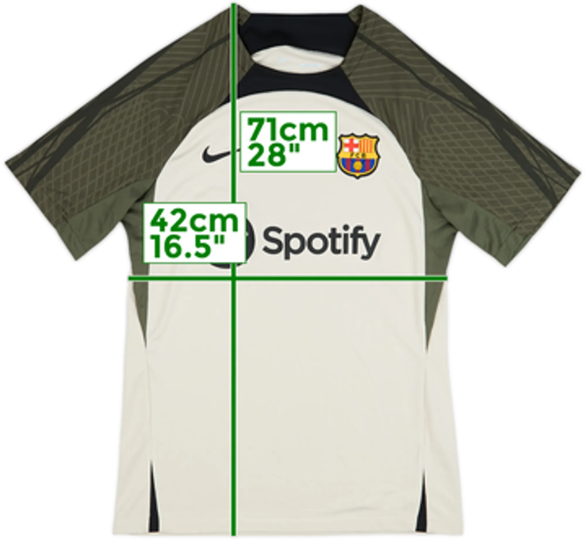 2023-24 Barcelona Nike Training Shirt - 10/10 - (M)