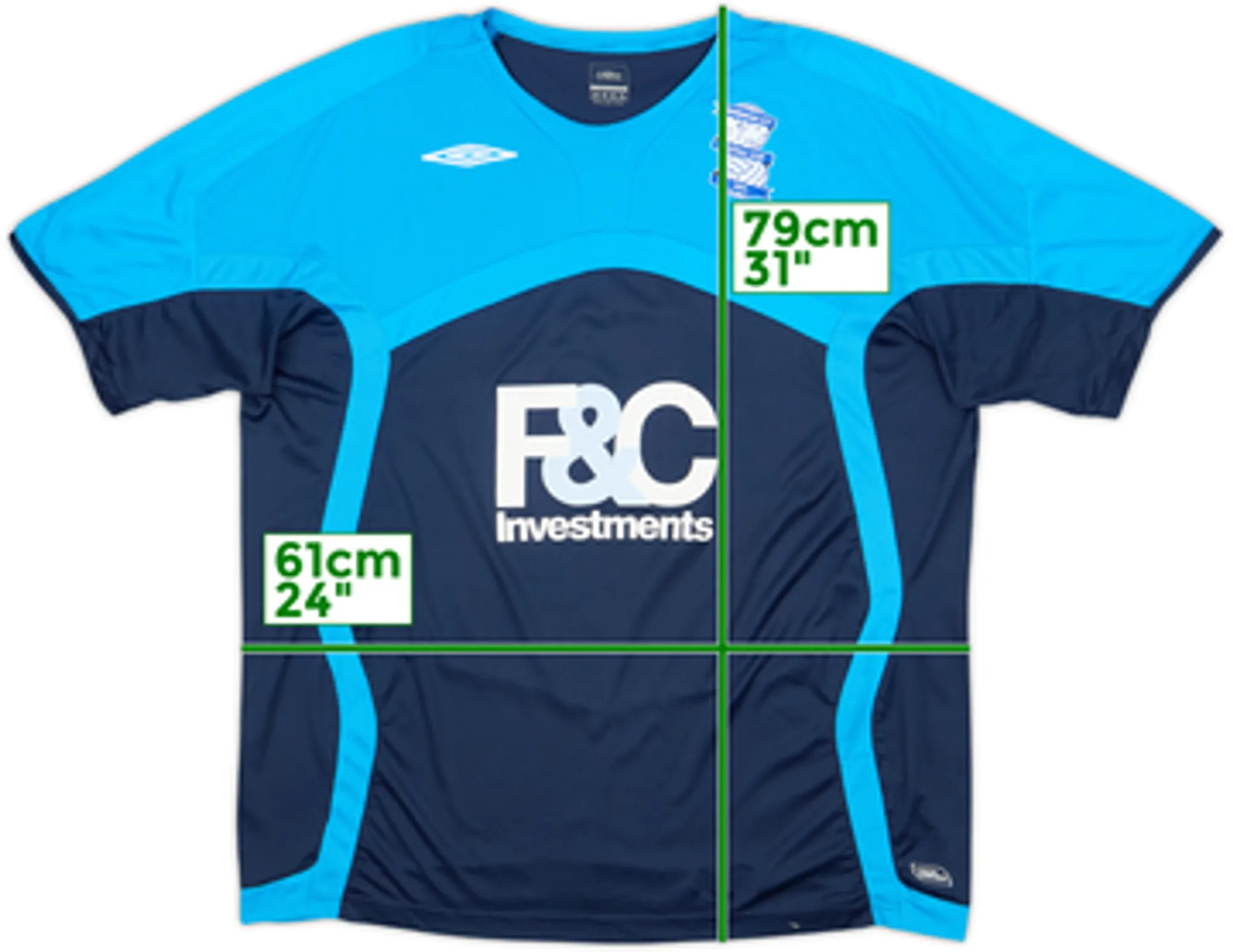 2009-10 Birmingham City Umbro Training Shirt - 7/10 - (XXL)