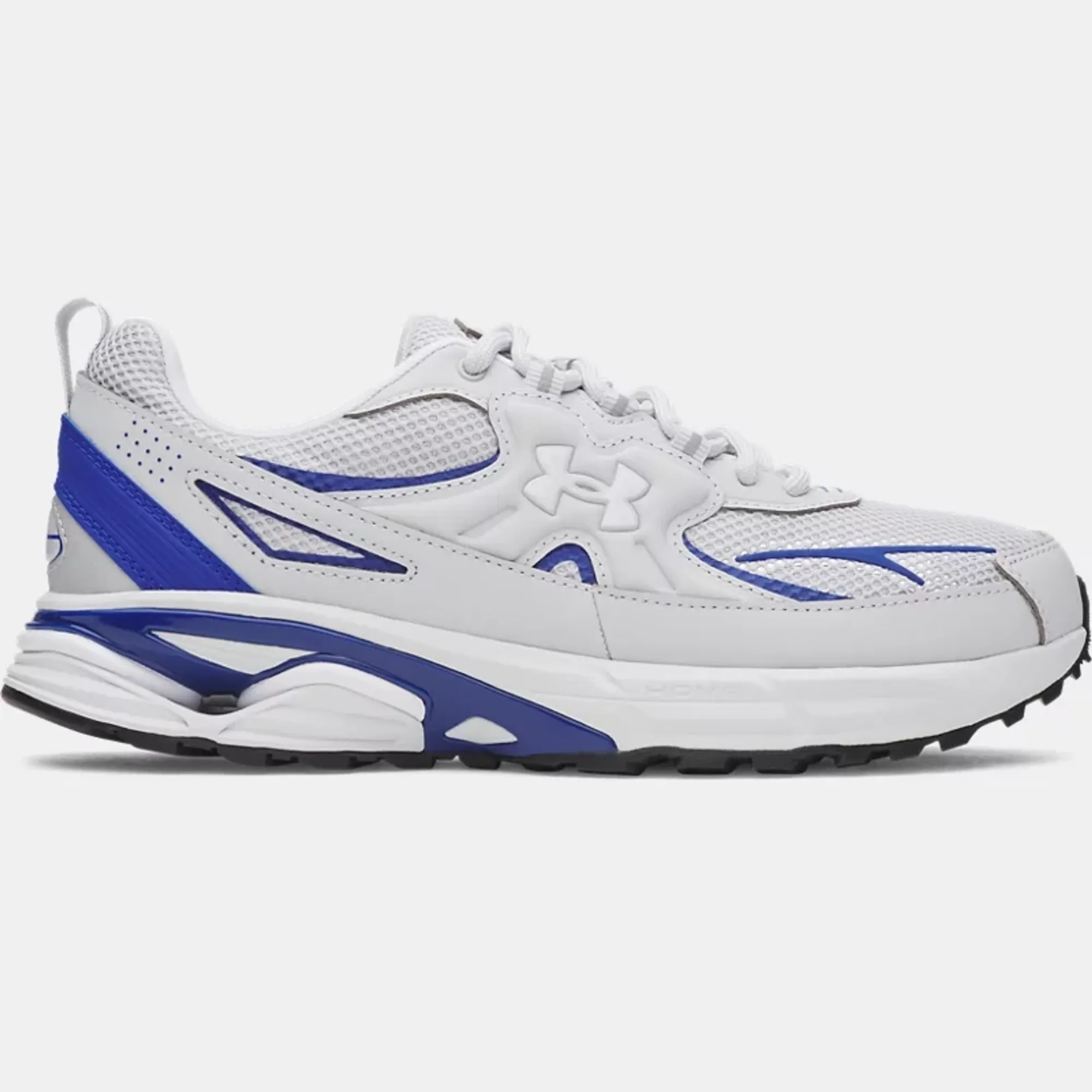 Under Armour  Apparition Tech Unisex Shoes Halo Gray / Royal / White 4