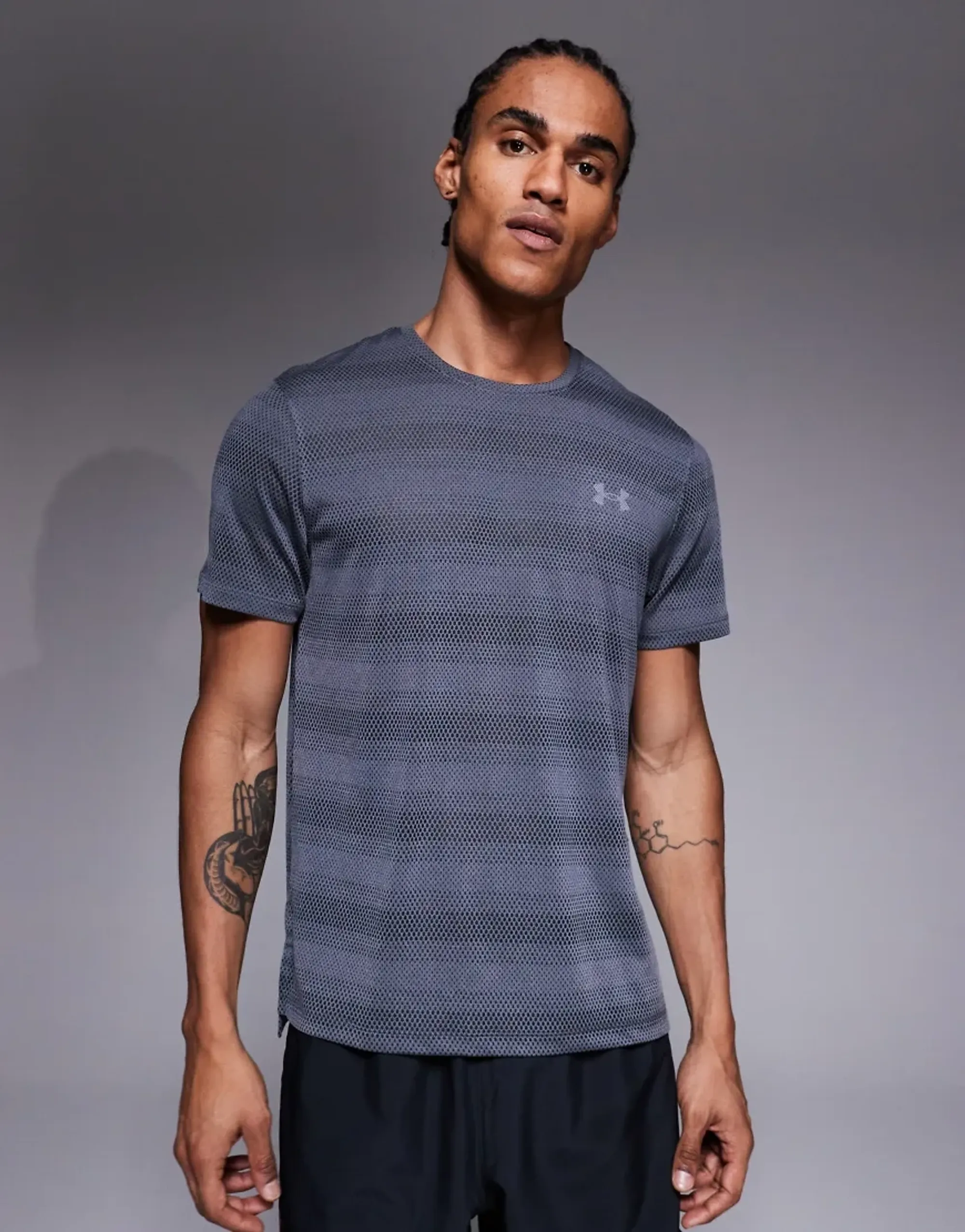 Under Armour  Velociti Men's Short Sleeve Castlerock / Reflective L