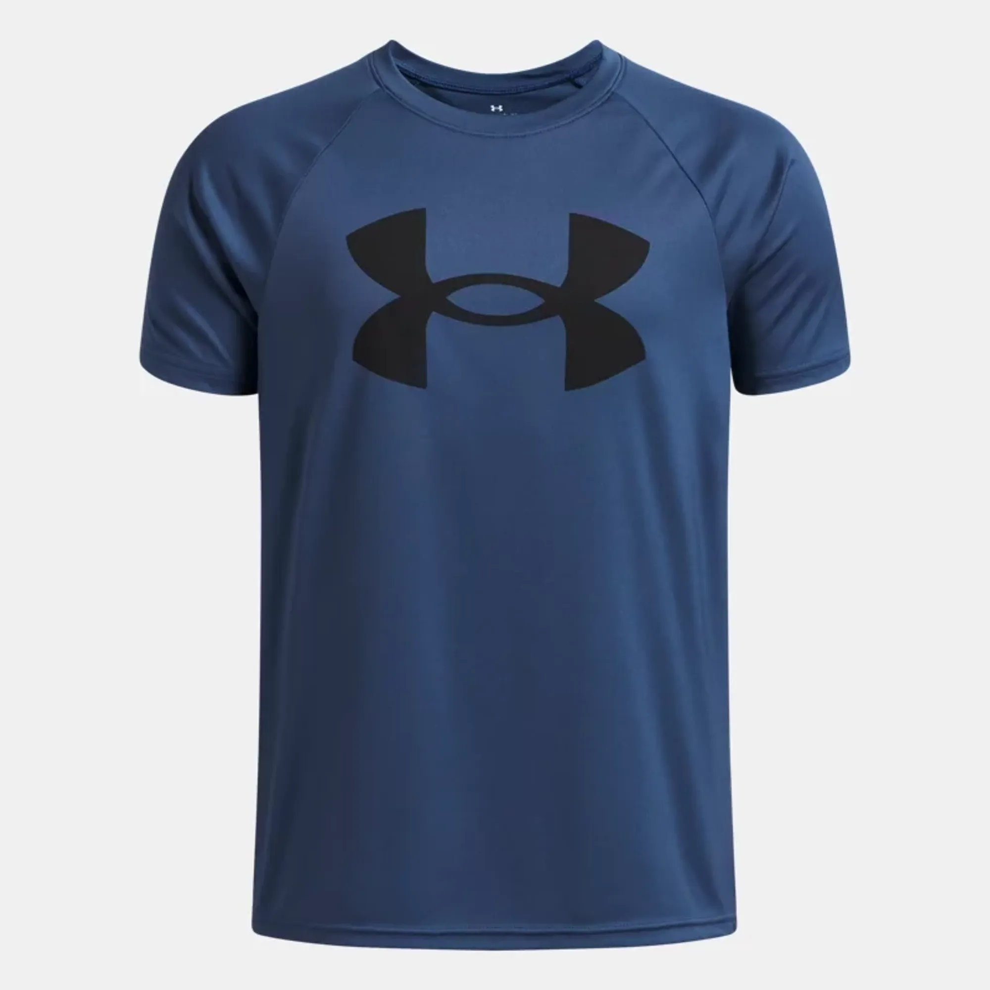 Under Armour Tech™ Big Logo Boys' Short Sleeve Wham Blue / Black YLG (59 - 63 in)