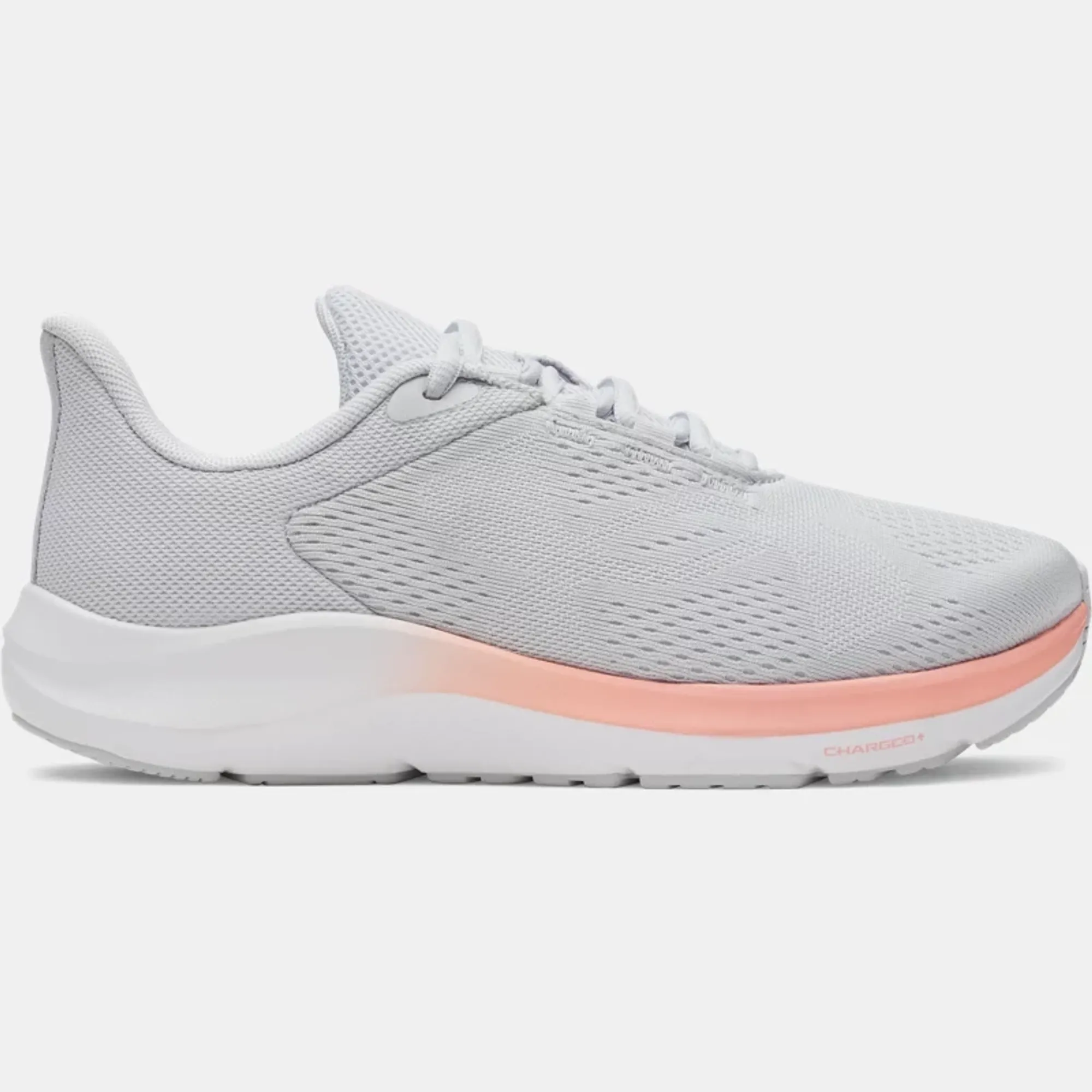 Under Armour  Pursuit 4 Big Logo Women's Running Shoes Halo Gray / Posh Pink / Distant Gray 7.5