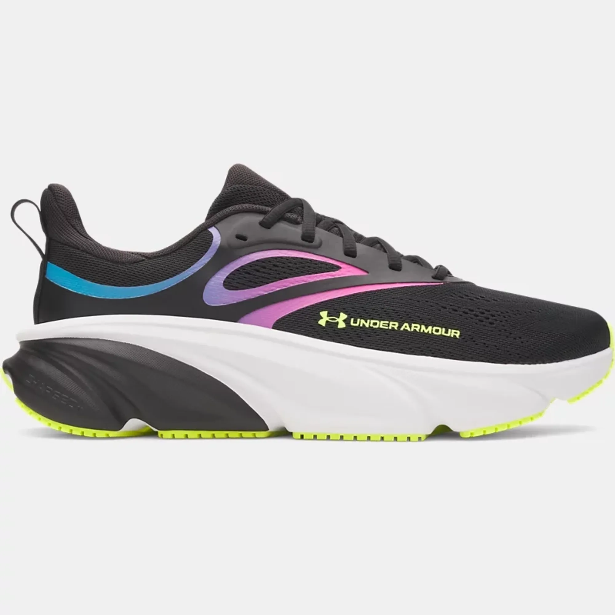 Under Armour  Rogue 6 Men's Running Shoes Black / Capri / High Vis Yellow 9