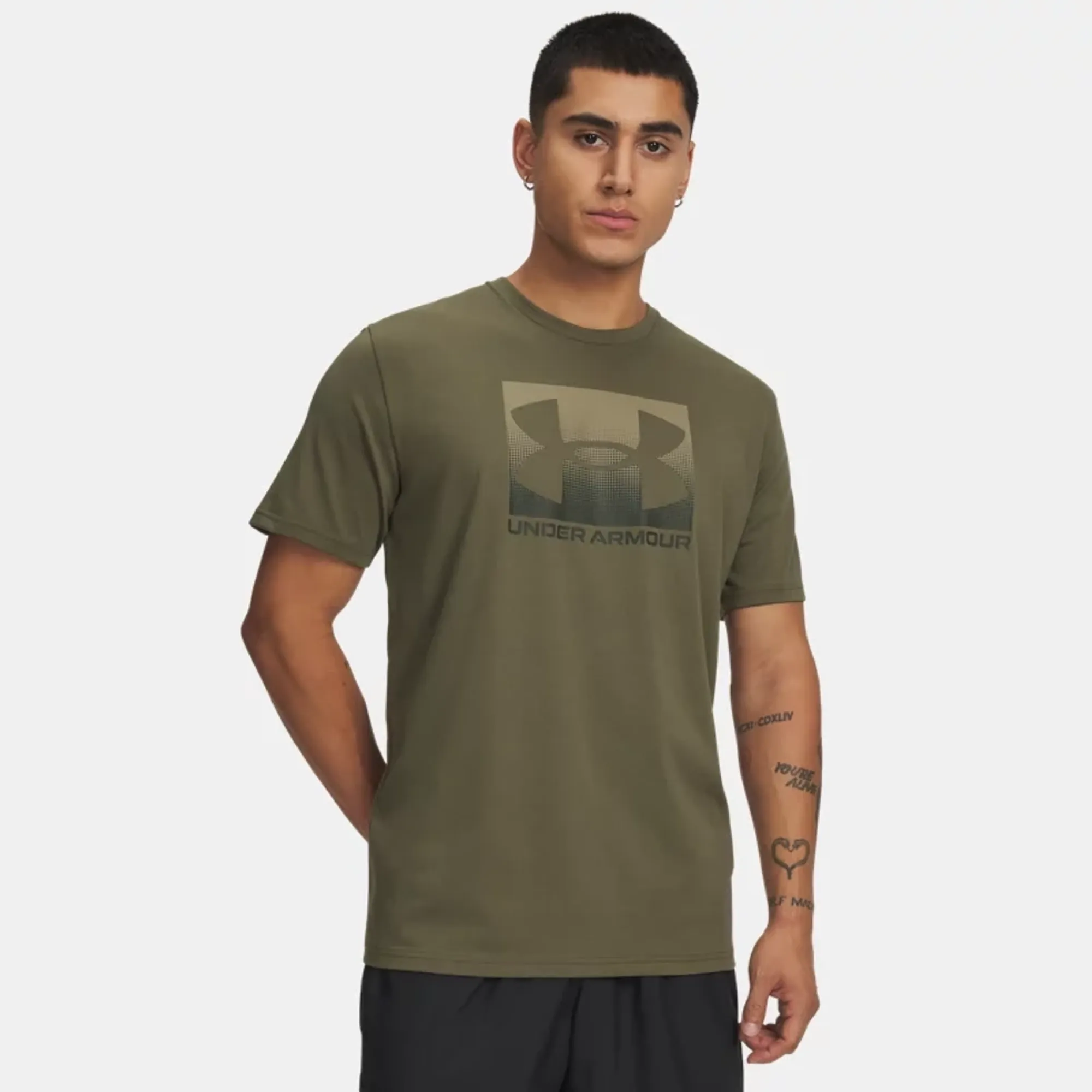 Under Armour  Boxed Men's Sports Short Sleeve Marine OD Green / Bayou L