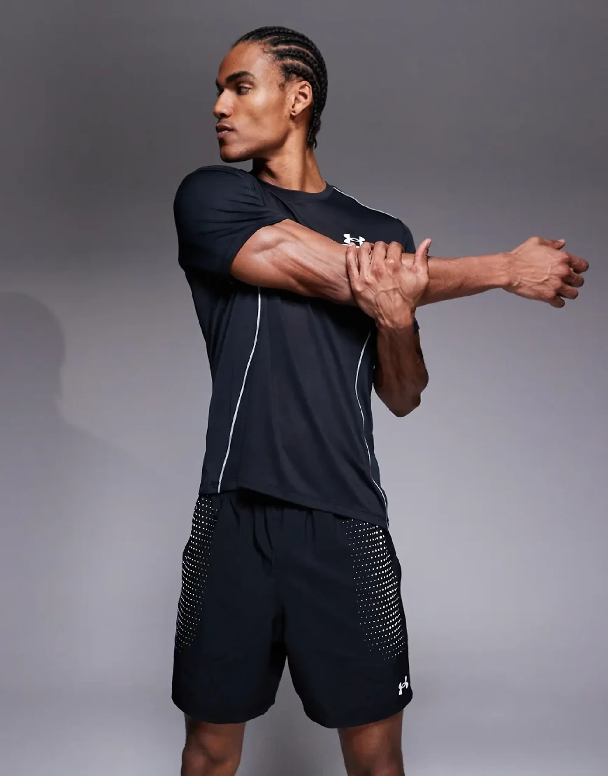 Under Armour  Tech™ Play Men's Shorts Black / White / White L