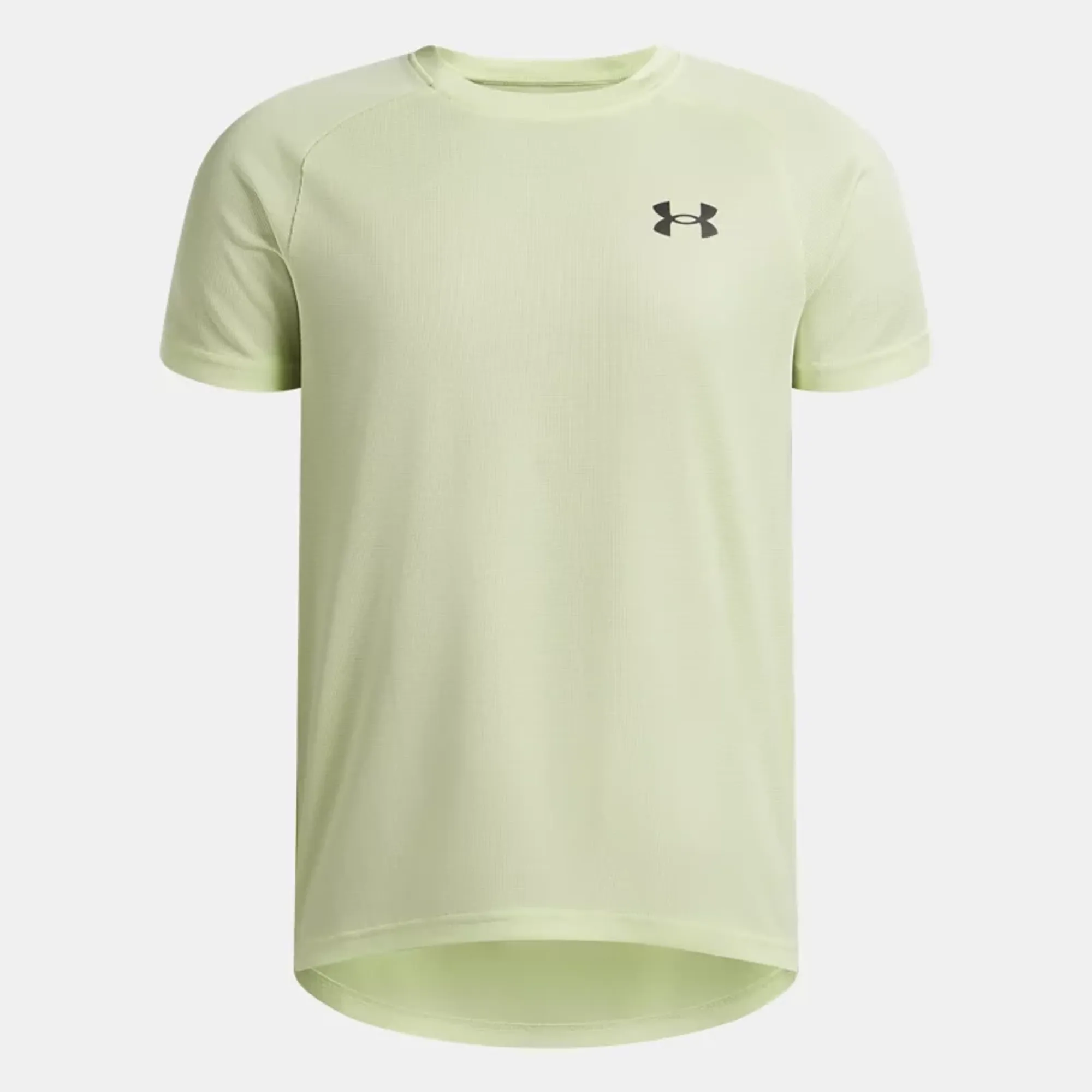 Under Armour  Tech™ Textured Boys' Short Sleeve Fade Green / Black YLG (59 - 63 in)