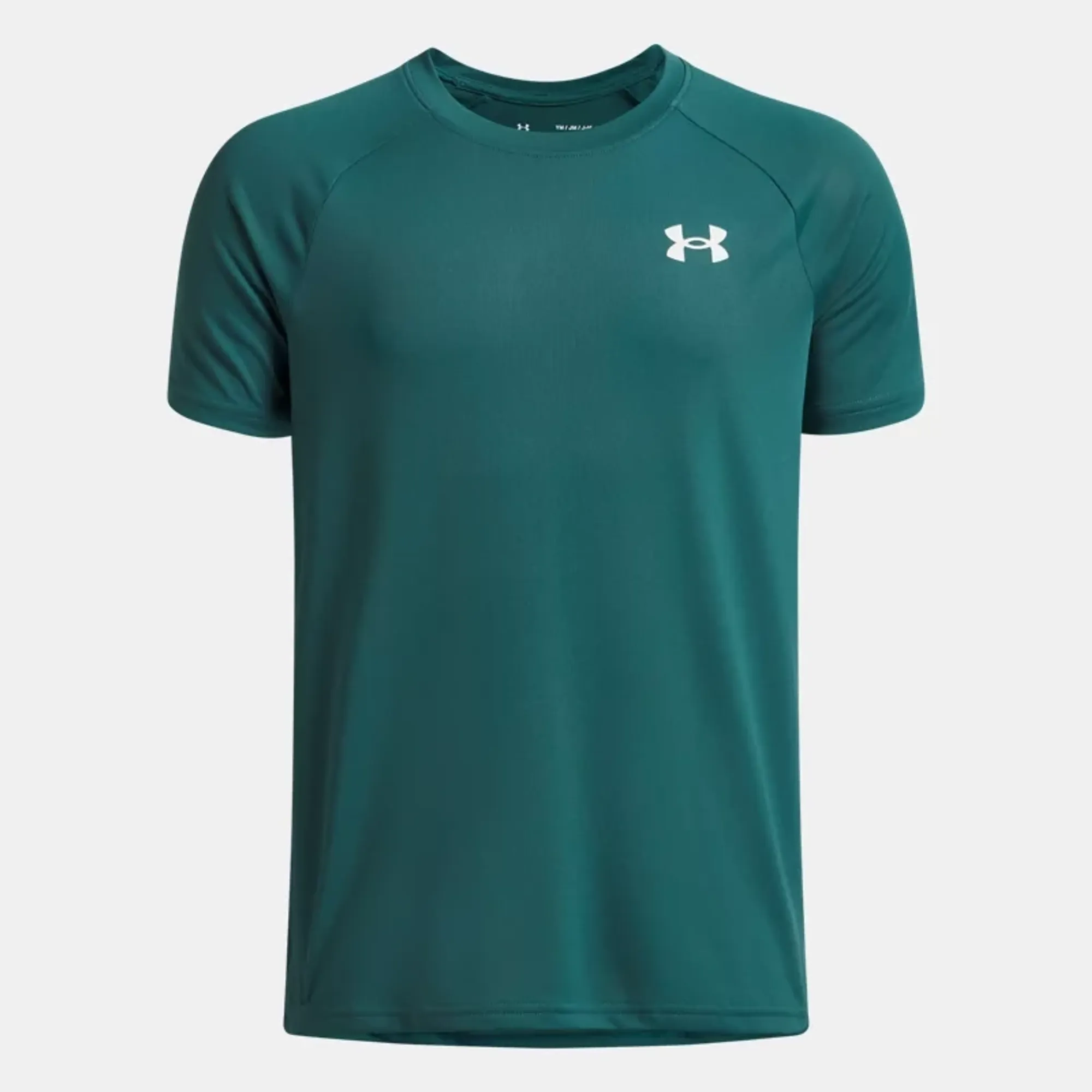 Under Armour Tech™ 2.0 Boys' Short Sleeve Rack Green / White YLG (59 - 63 in)