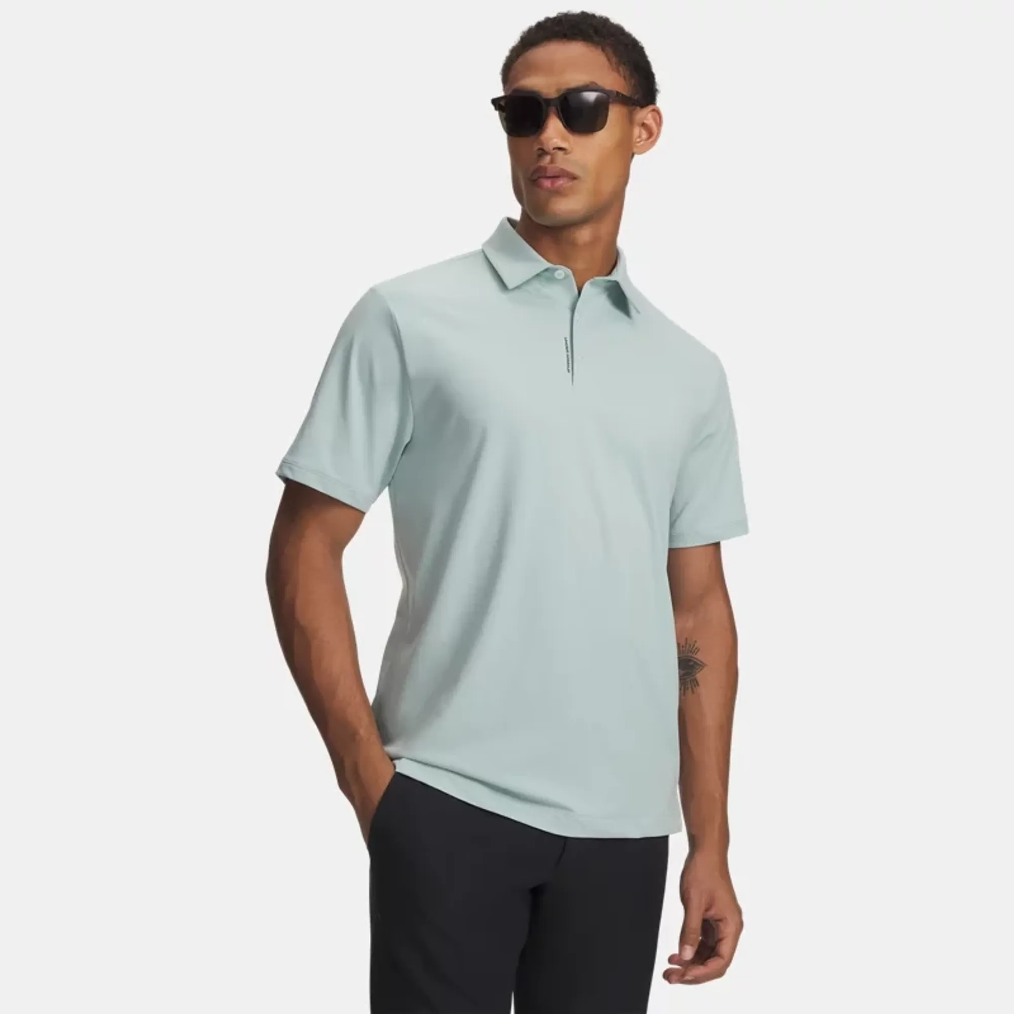 Under Armour  Drive Men's Polo Enamel Blue / Castlerock L