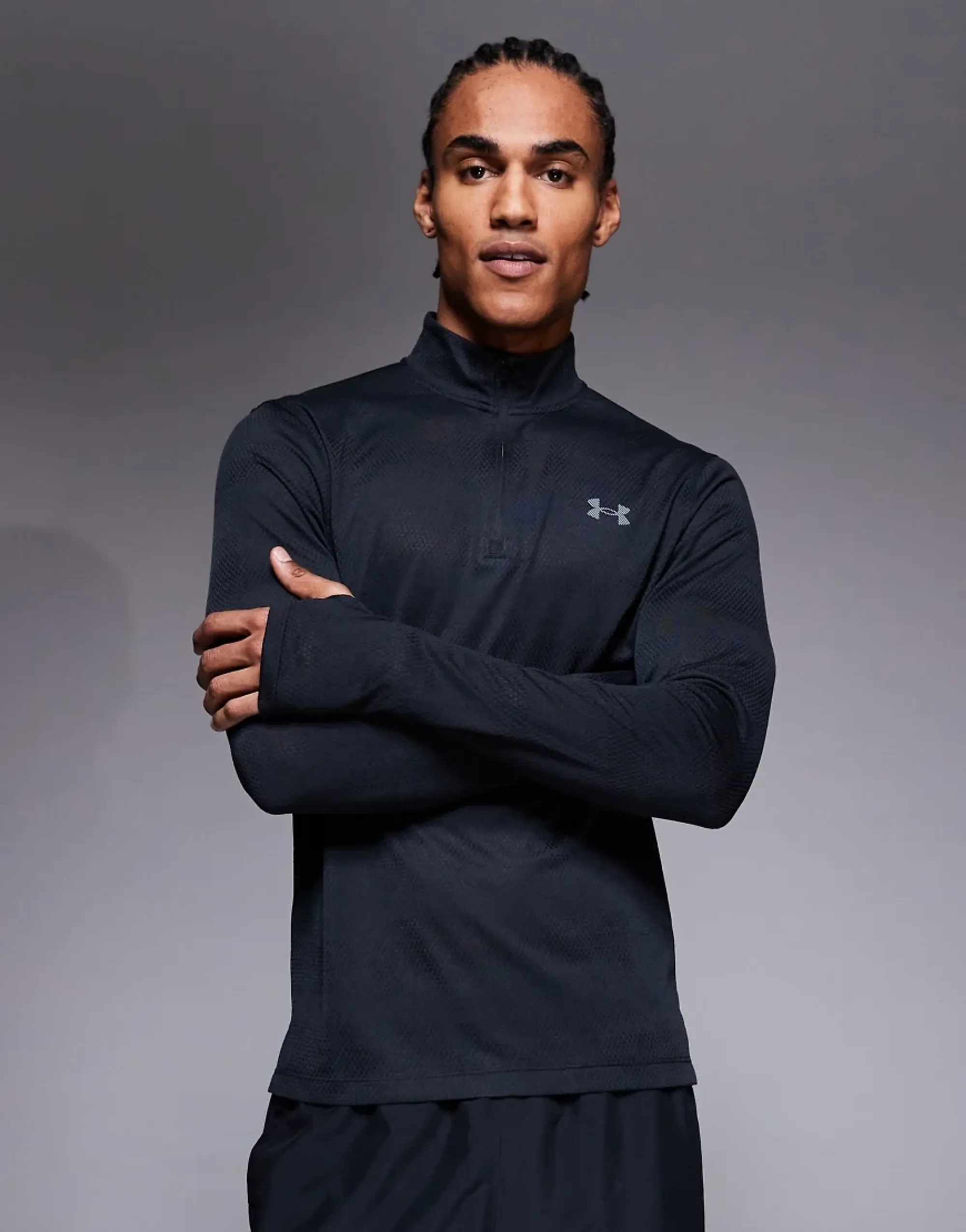 Under Armour  Velociti Men's ¼ Zip Black / Reflective L