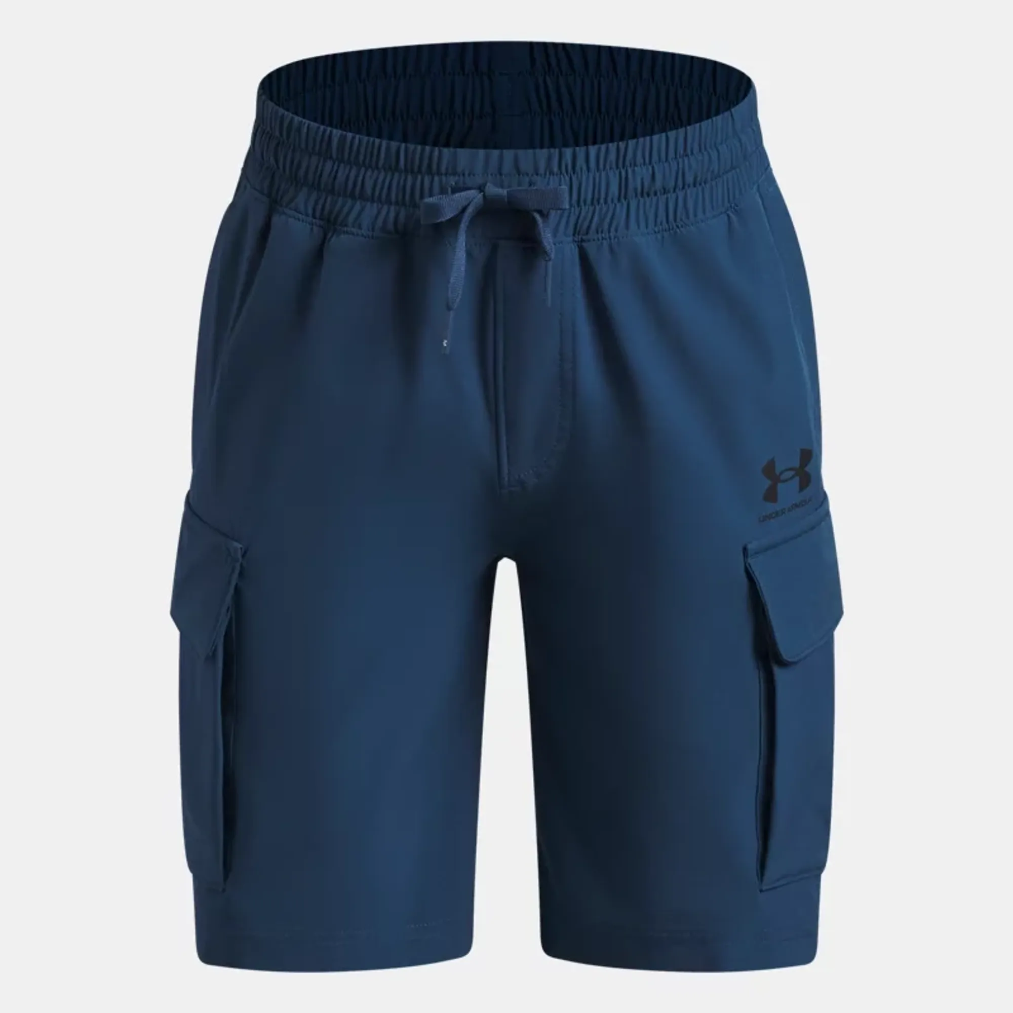 Under Armour  Vibe Woven Boys' Cargo Shorts Wham Blue / Black YLG