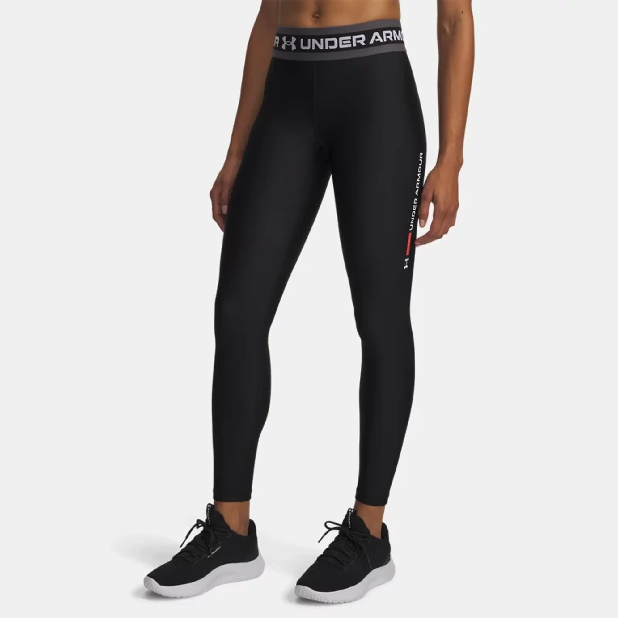 Under Armour  Tech™ Branded Women's Leggings Black / Venom Red / White L