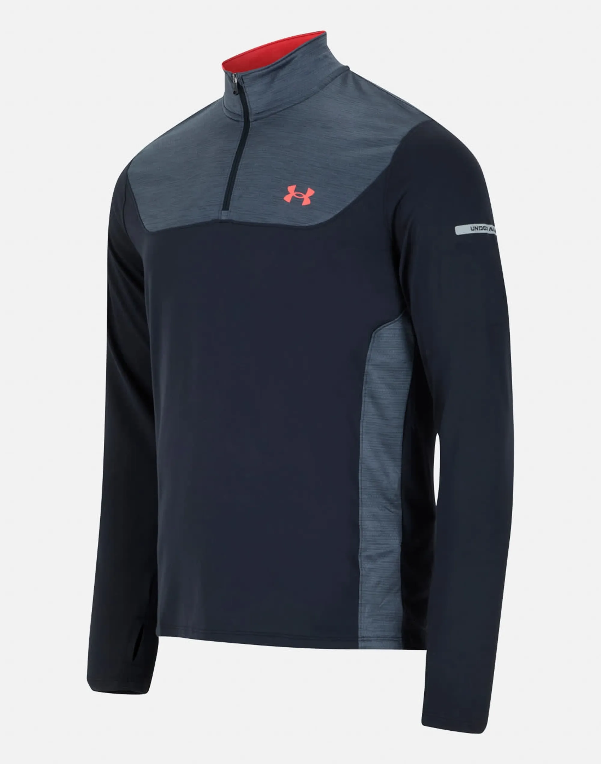 Under Armour  Tech™ Utility Men's ¼ Zip Black / Venom Red L