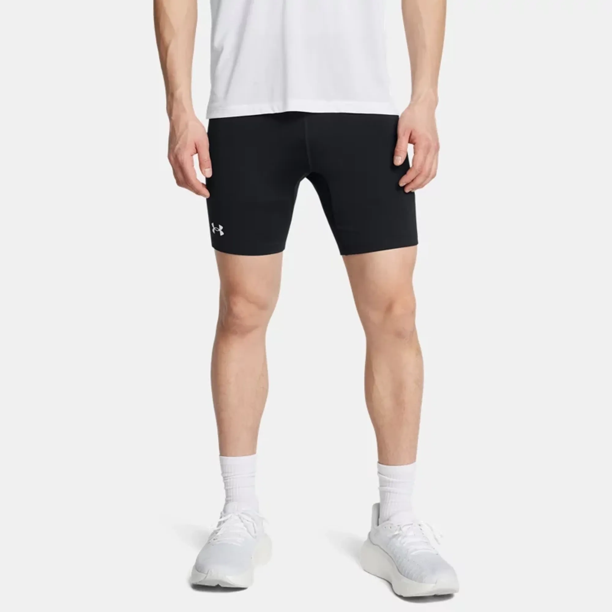 Under Armour  Launch Men's ½ Tights Black / White L