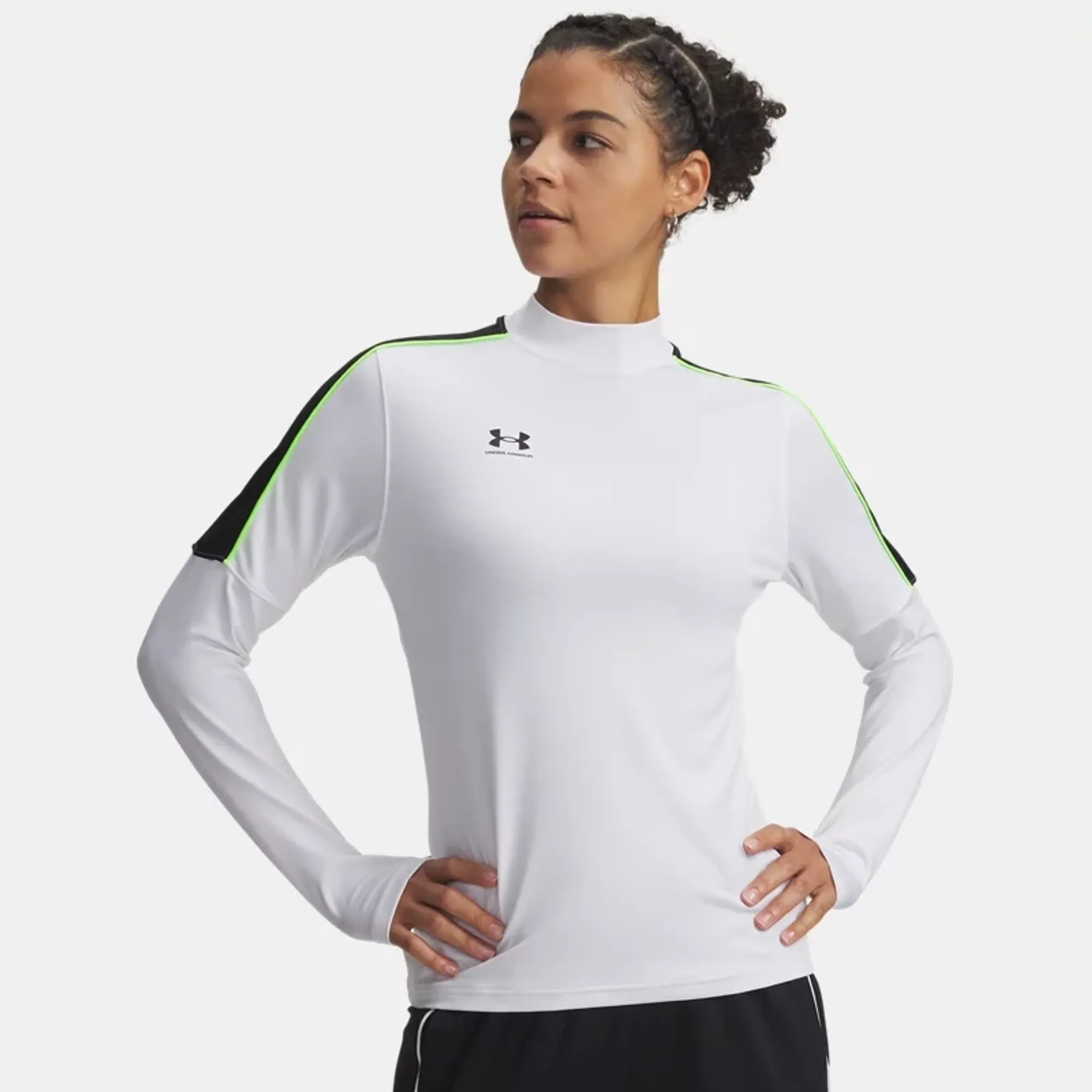 Under Armour Challenger Women's Midlayer White / Ultimate Black L