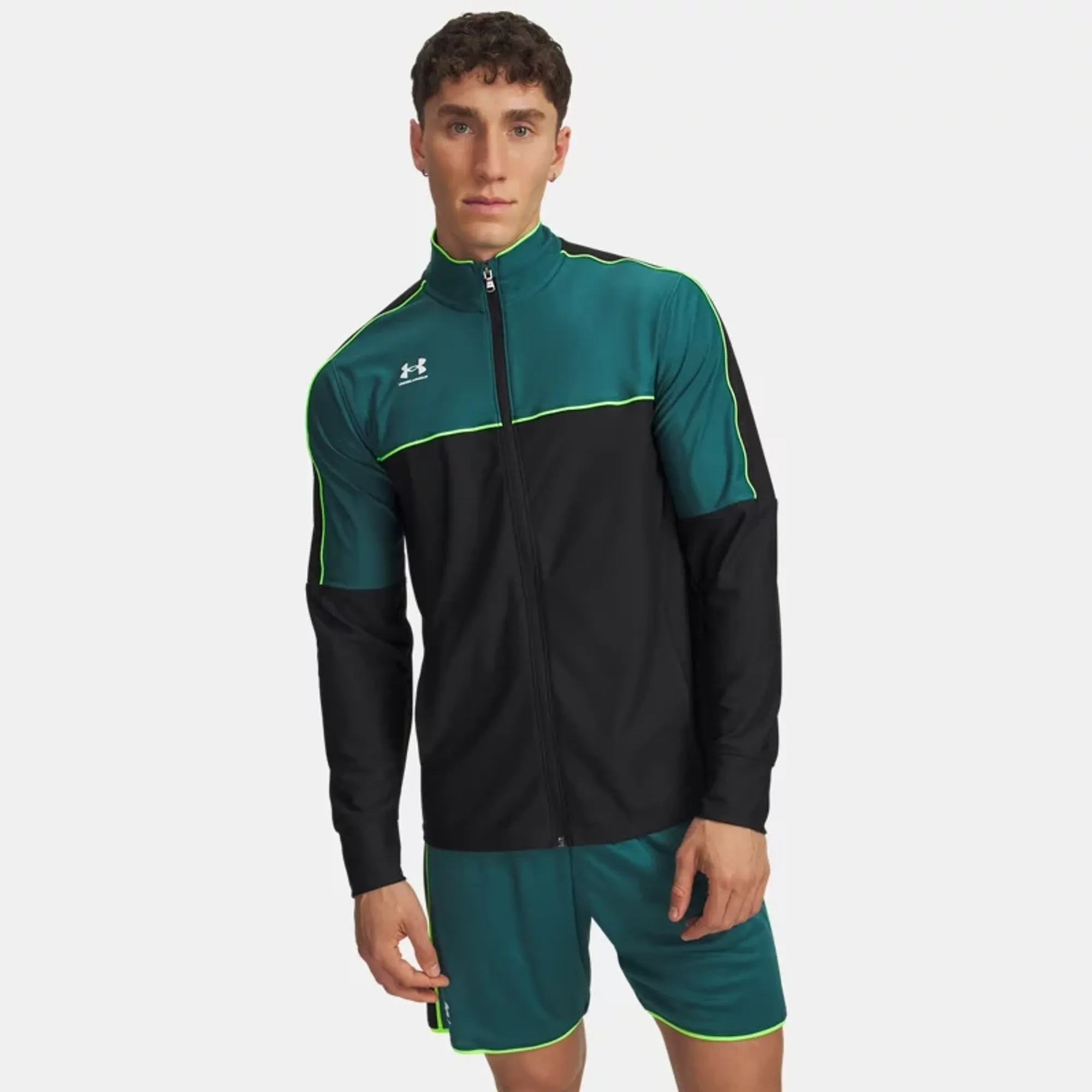Under Armour  Challenger Men's Track Jacket Rack Green / White L