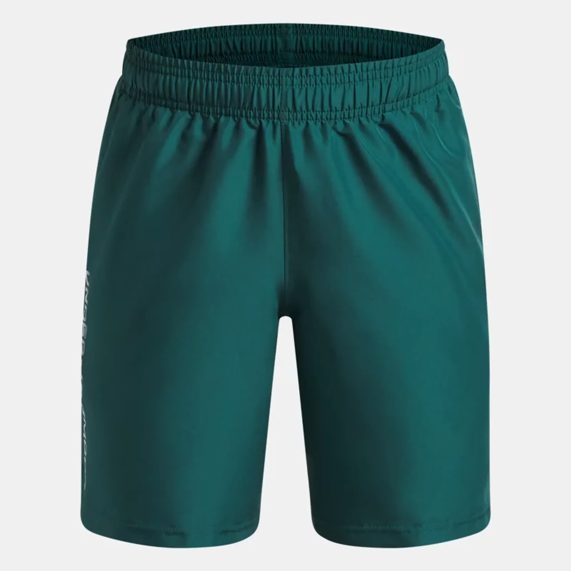 Under Armour Tech™ Woven Wordmark Boys' Shorts Rack Green / White YLG (59 - 63 in)