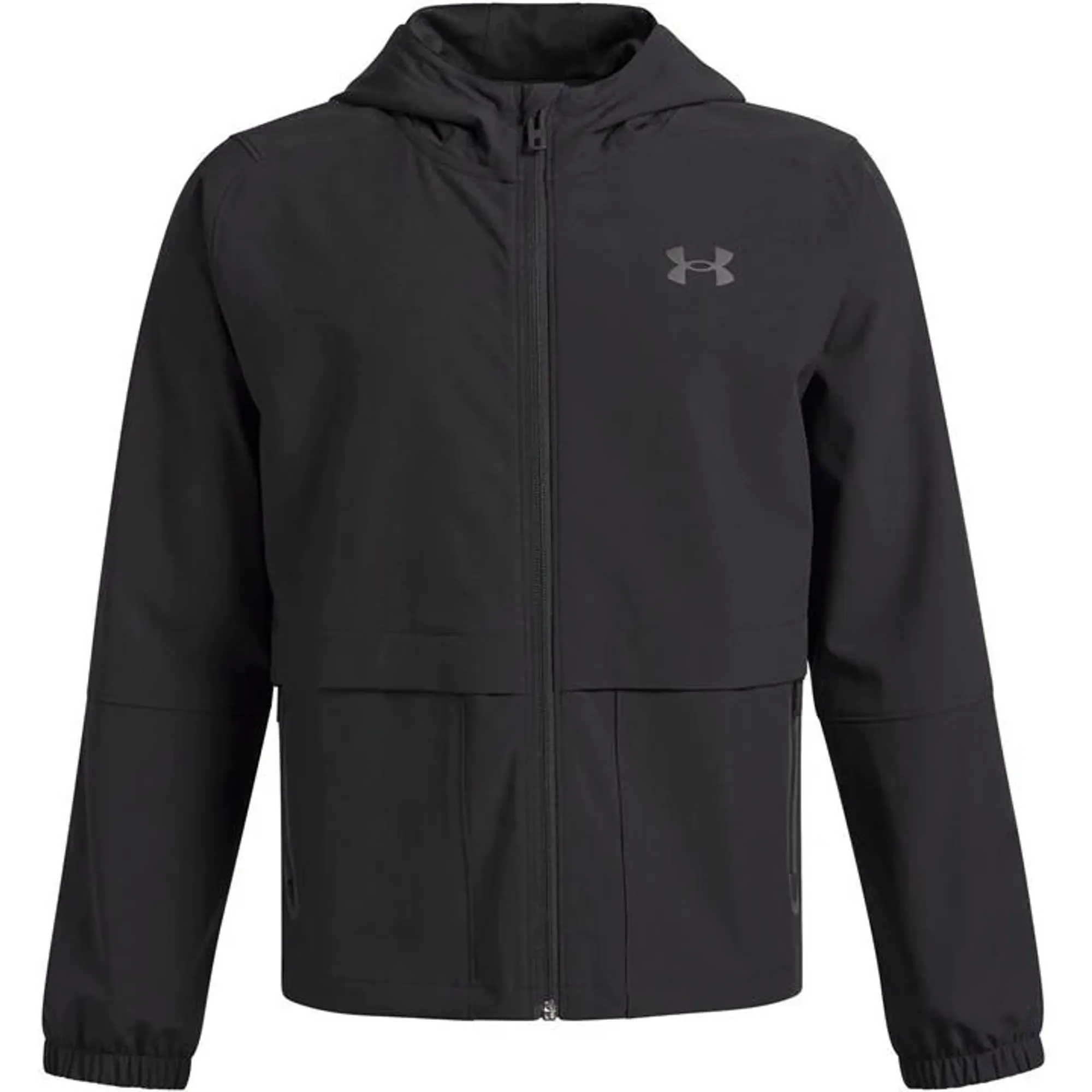 Under Armour  Unstoppable Woven Boys' Jacket Black / Black YLG