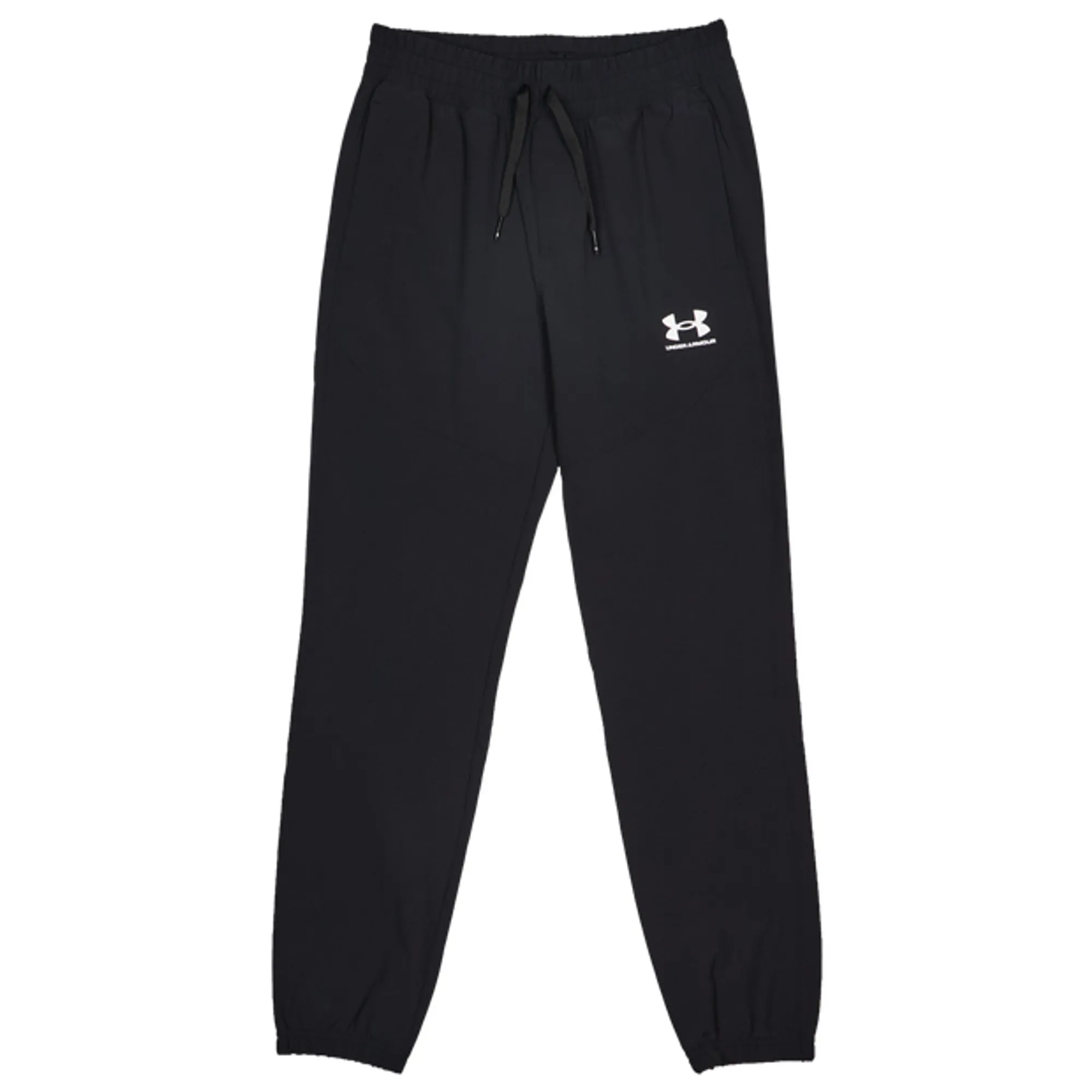 Under Armour  Vibe Woven Boys' Joggers Black / White YLG