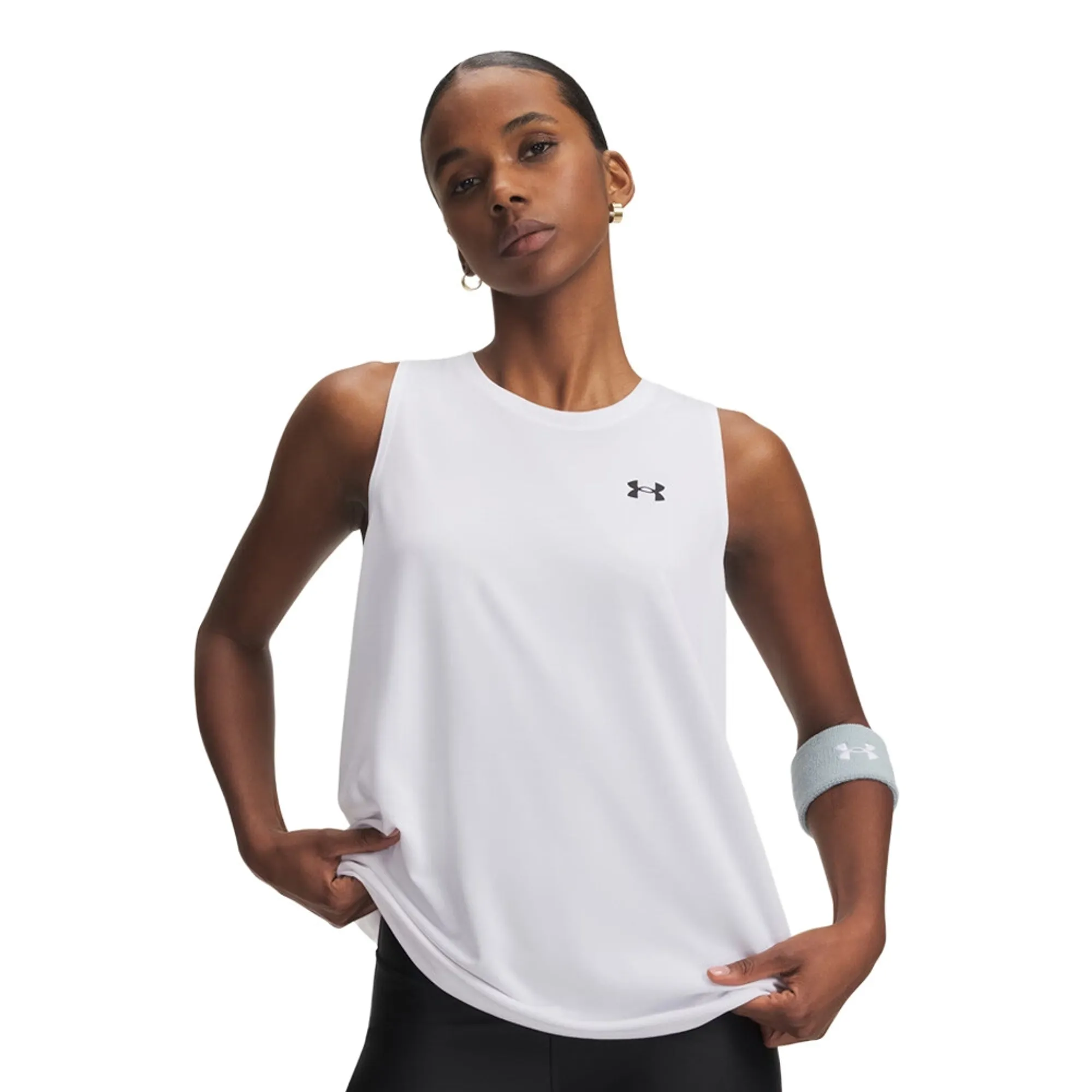 Under Armour  Tech™ Women's Tank White / Black L