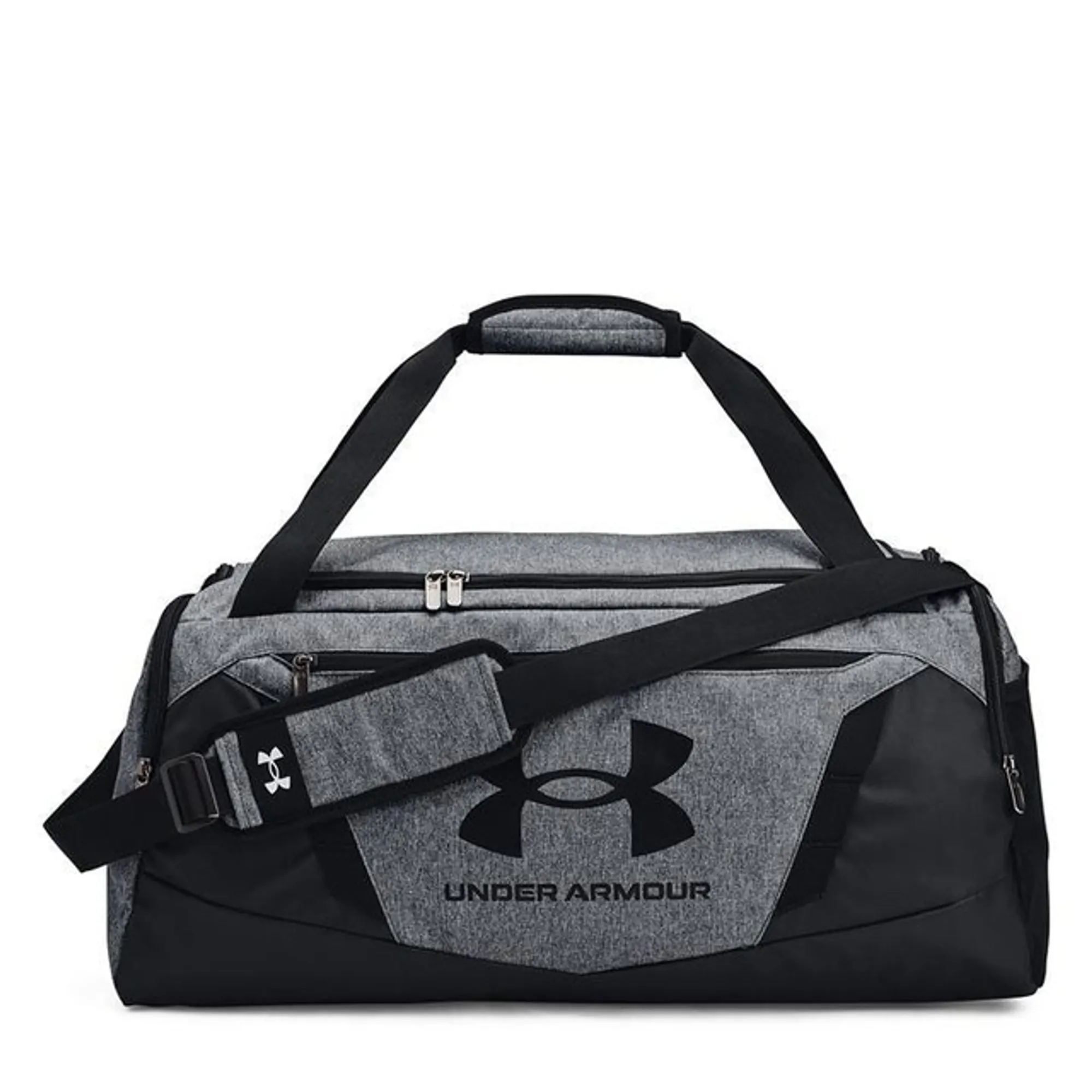 Under Armour Undeniable 5.0 Medium Duffle Bag Black Medium Heather / Black / Metallic Silver OSFM