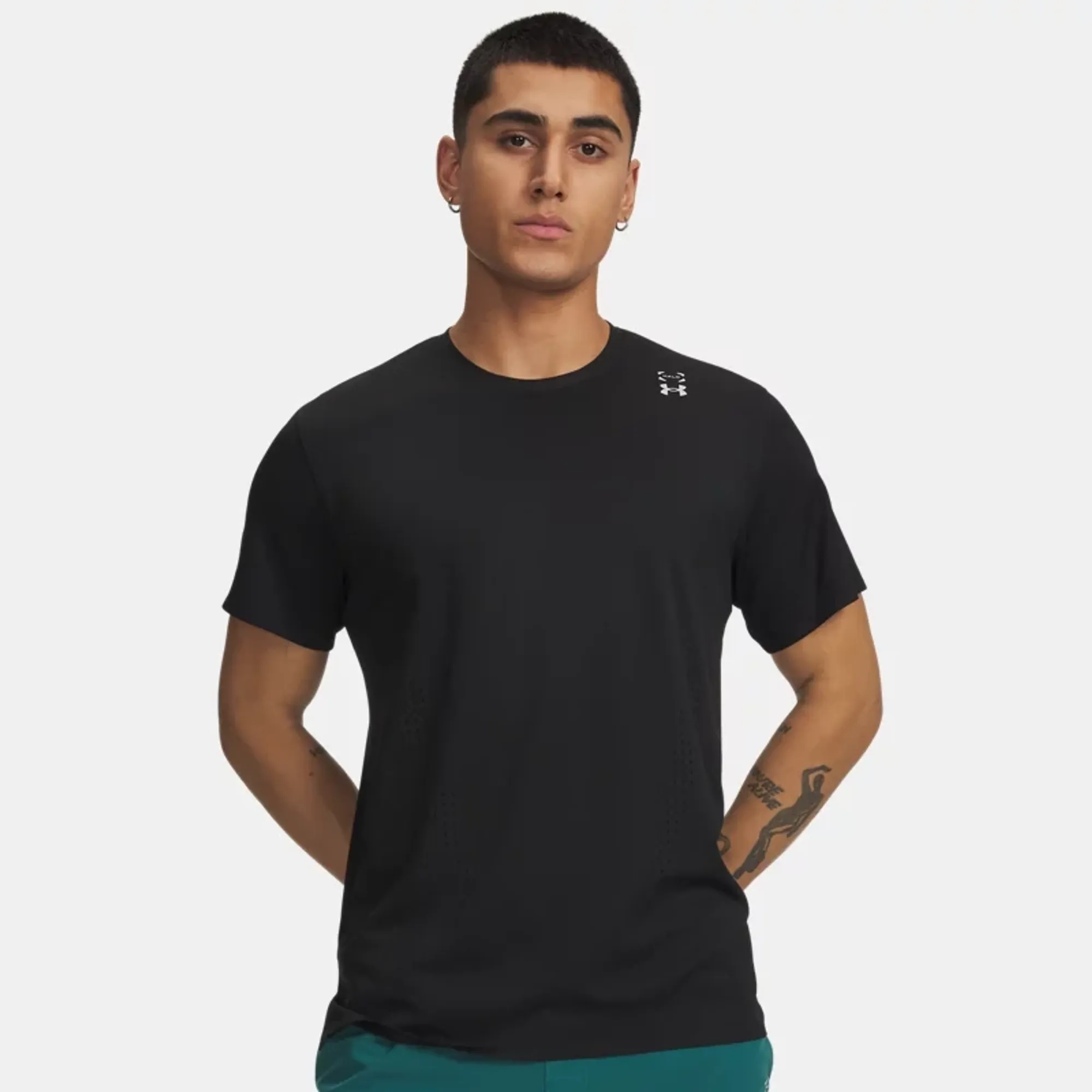 Under Armour Halo Vent Men's Short Sleeve Ultimate Black / Reflective L