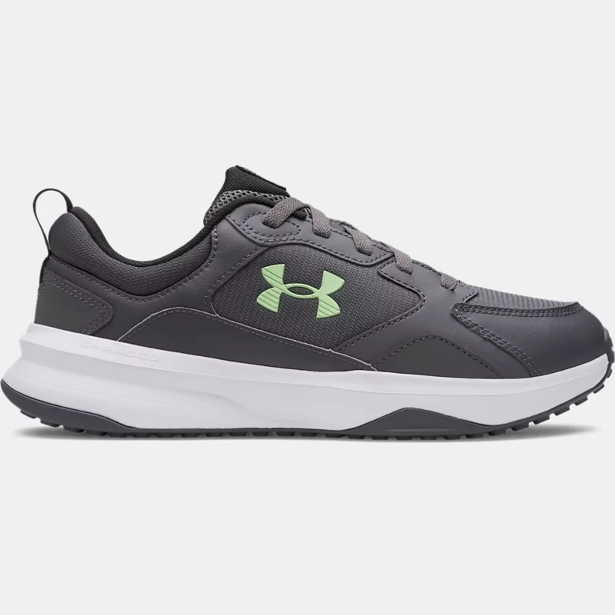 Under Armour  Charged Edge Men's Training Shoes Castlerock / Halo Gray / Lumos Lime 9