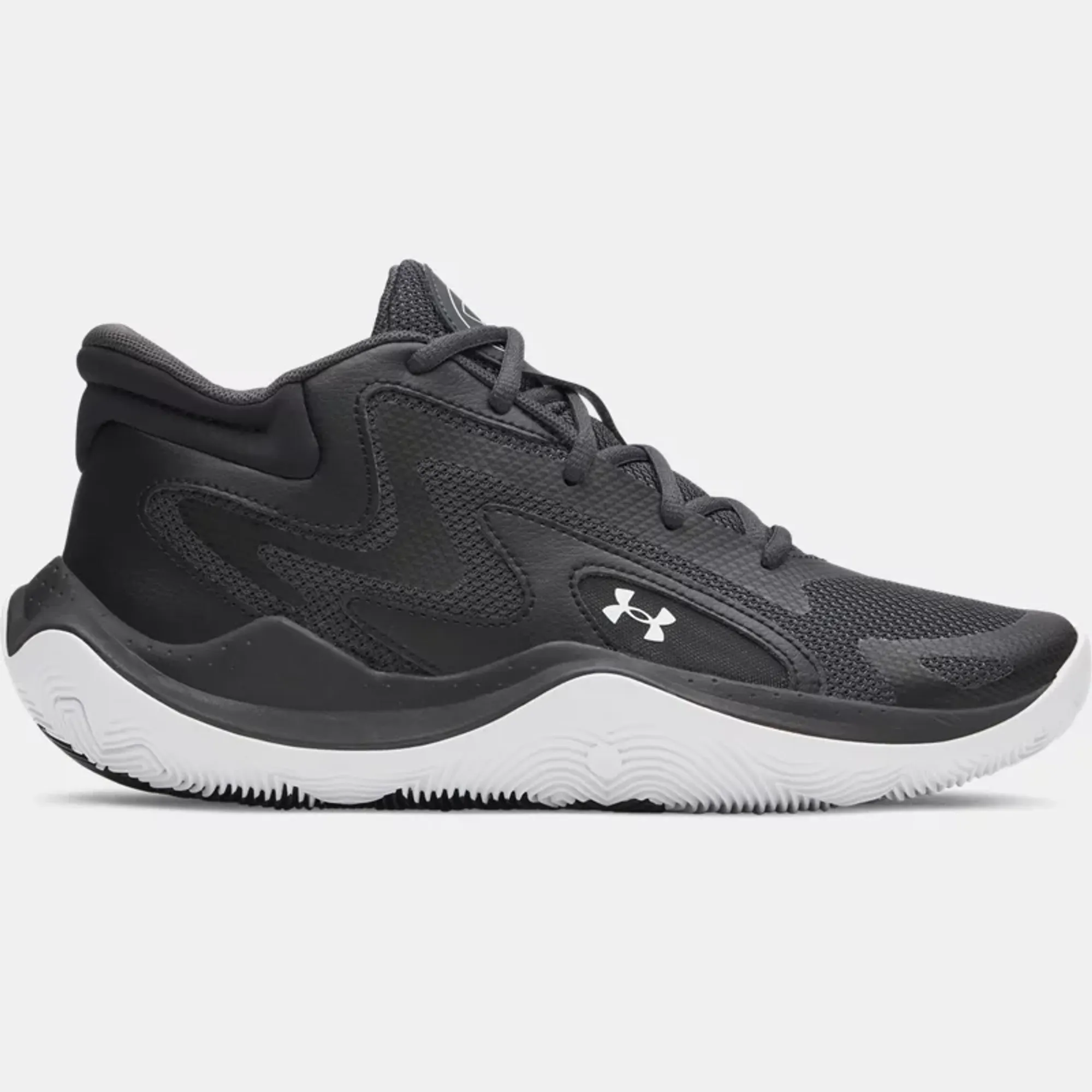 Under Armour  Jet '25 Unisex Basketball Shoes Anthracite / Black / White 12
