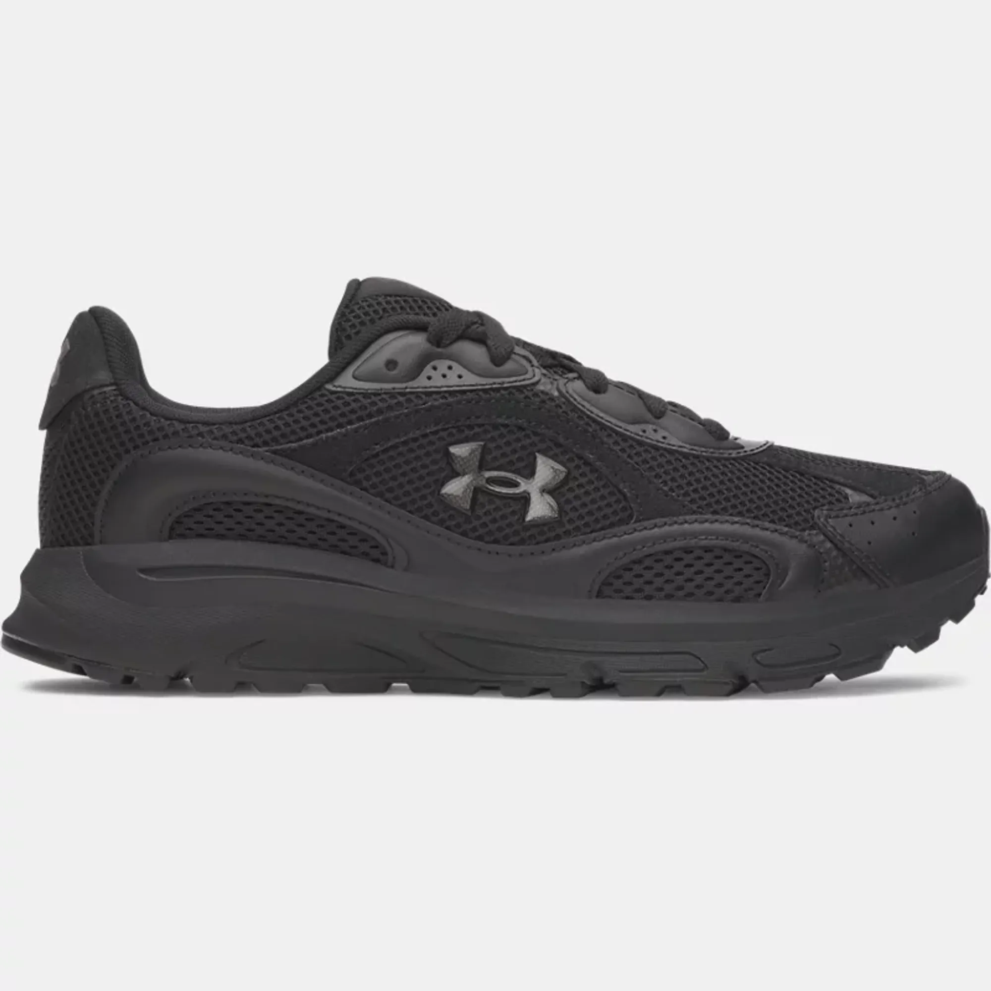 Under Armour  Tech Runner Men's Shoes Black / Black / Metallic Black 9