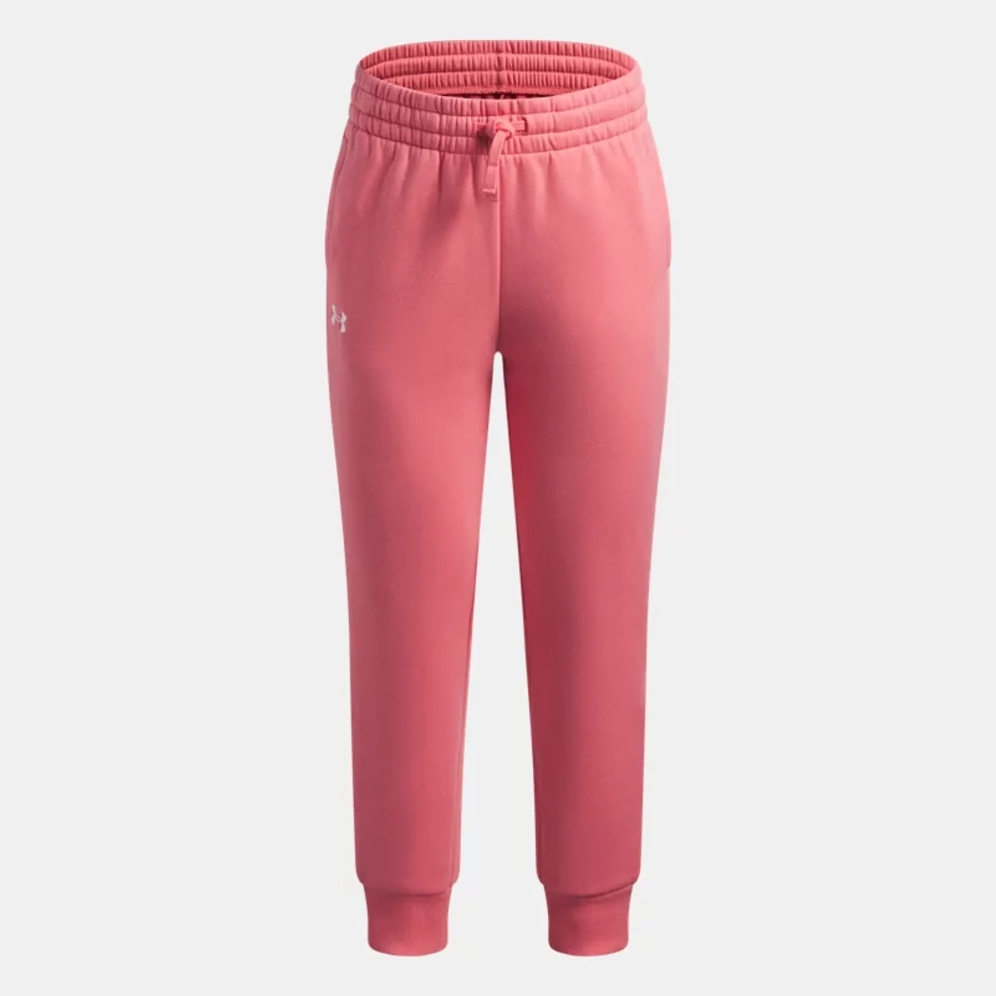 Under Armour Rival Fleece Girls' Joggers Bittersweet Pink / White YLG (59 - 63 in)