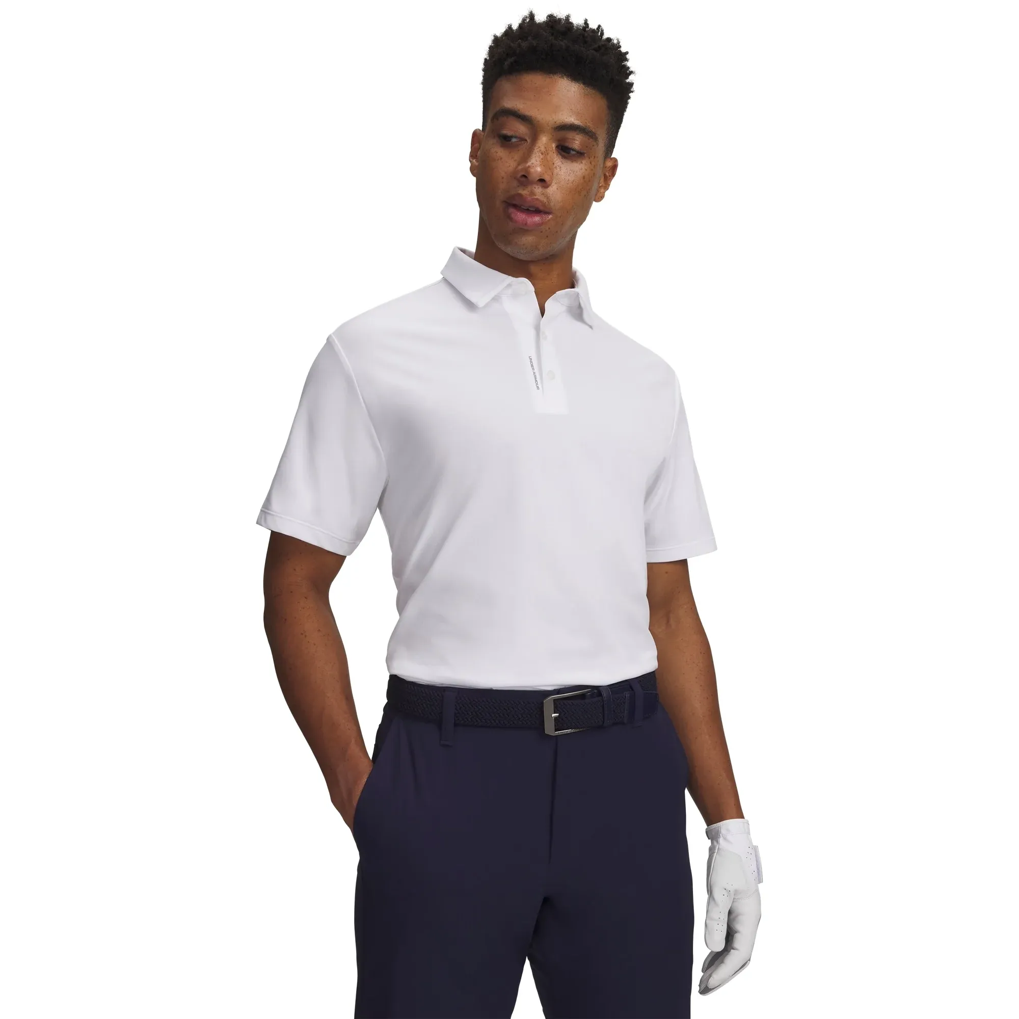 Under Armour  Drive Men's Polo White / Steel L