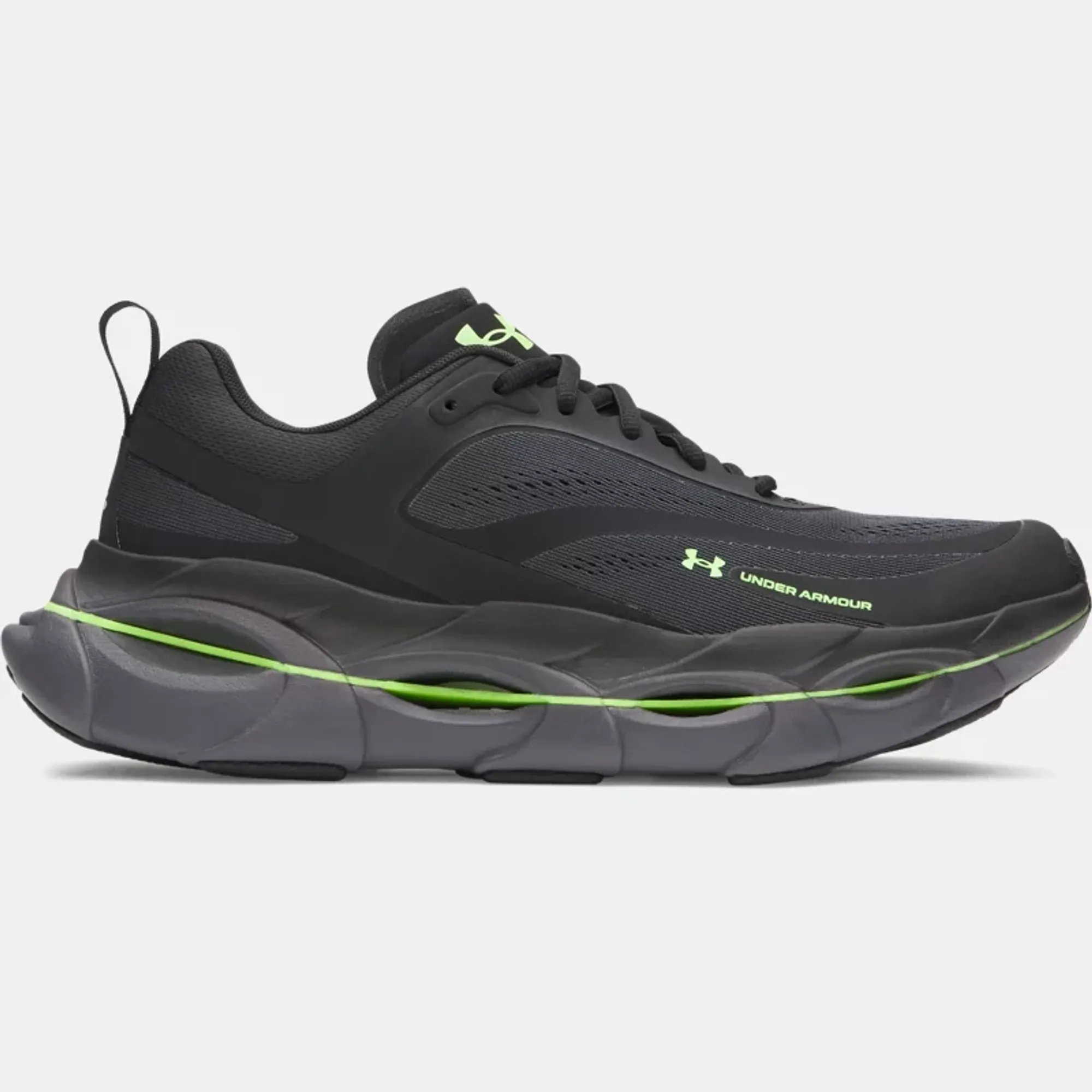 Under Armour  Halo Racer Men's Running Shoes Anthracite / Black / Hyper Green 9
